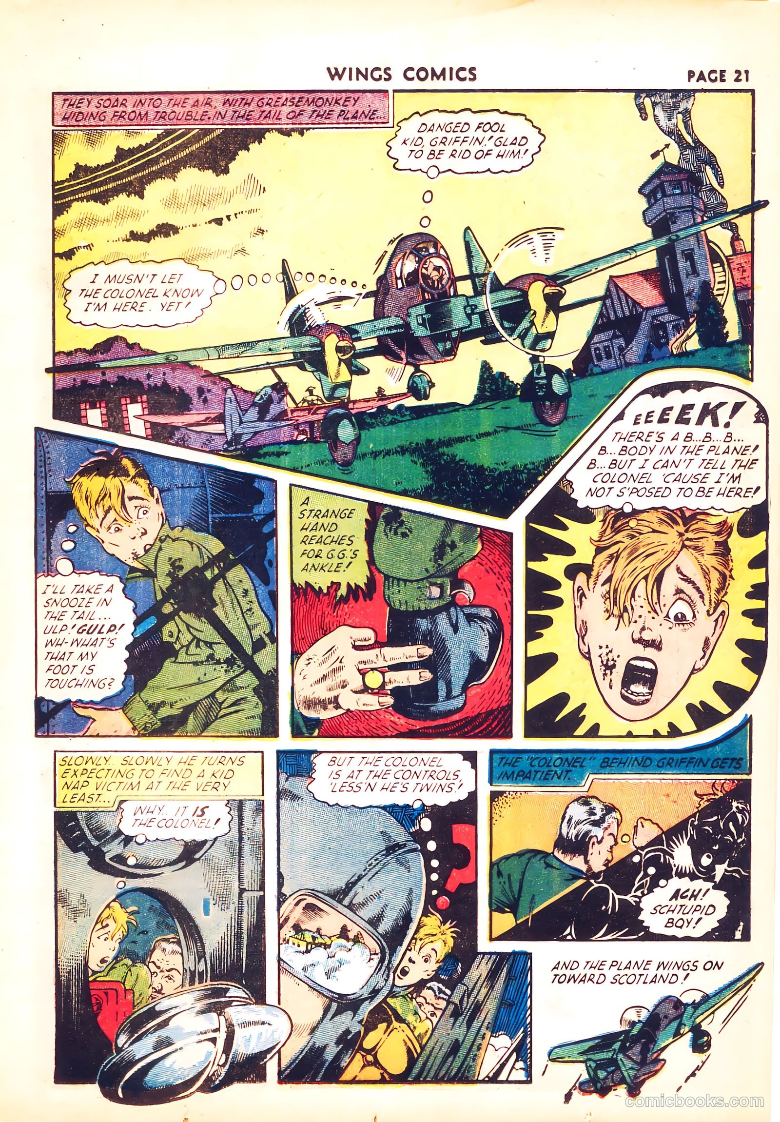 Wings Comics #31 (1943) — page 23 of 67