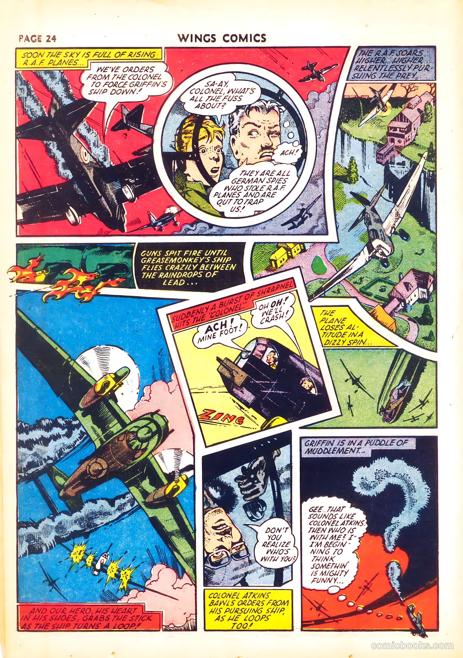 Wings Comics #31 (1943) — page 26 of 67