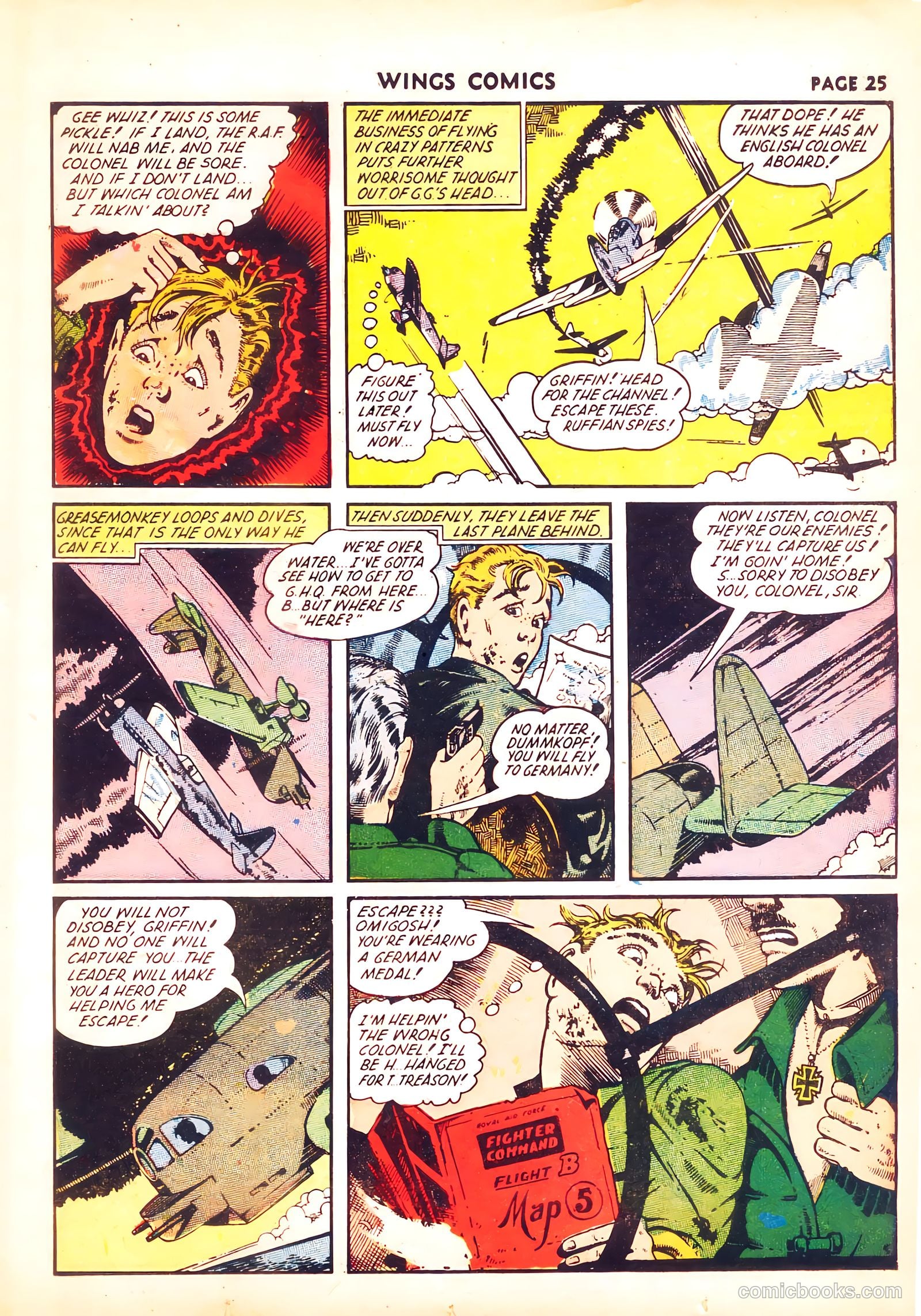 Wings Comics #31 (1943) — page 27 of 67