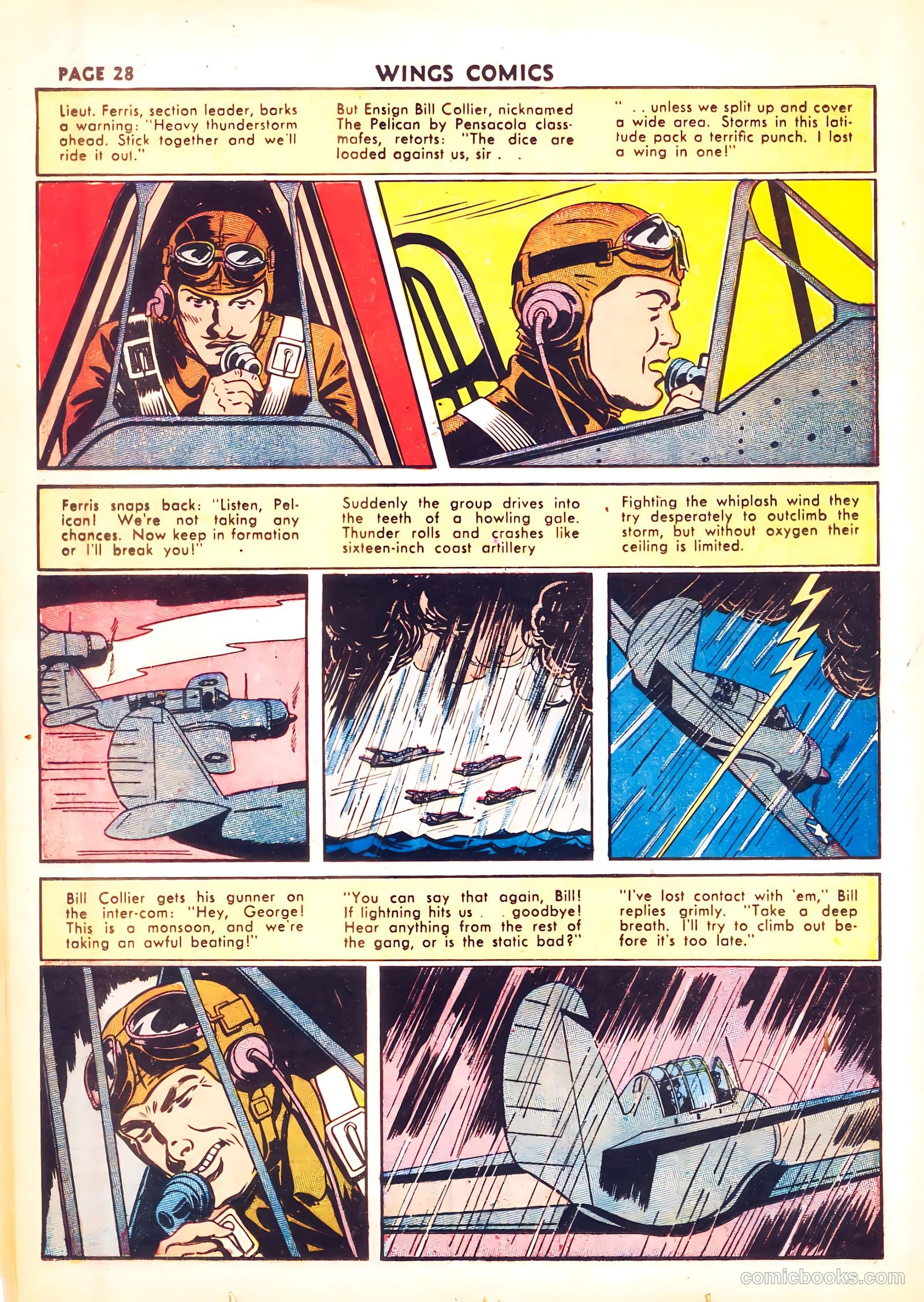 Wings Comics #31 (1943) — page 30 of 67