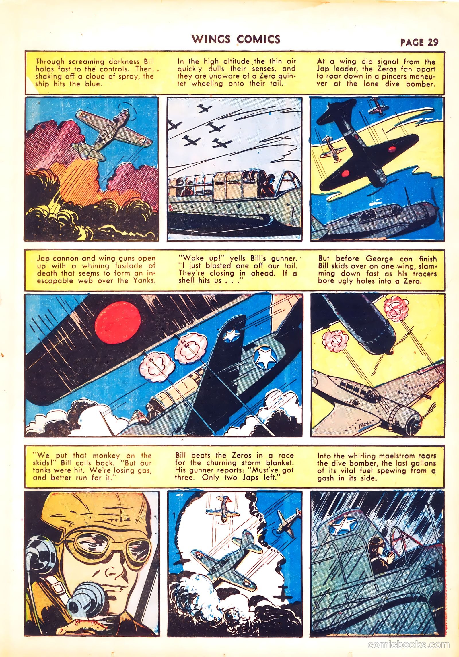 Wings Comics #31 (1943) — page 31 of 67