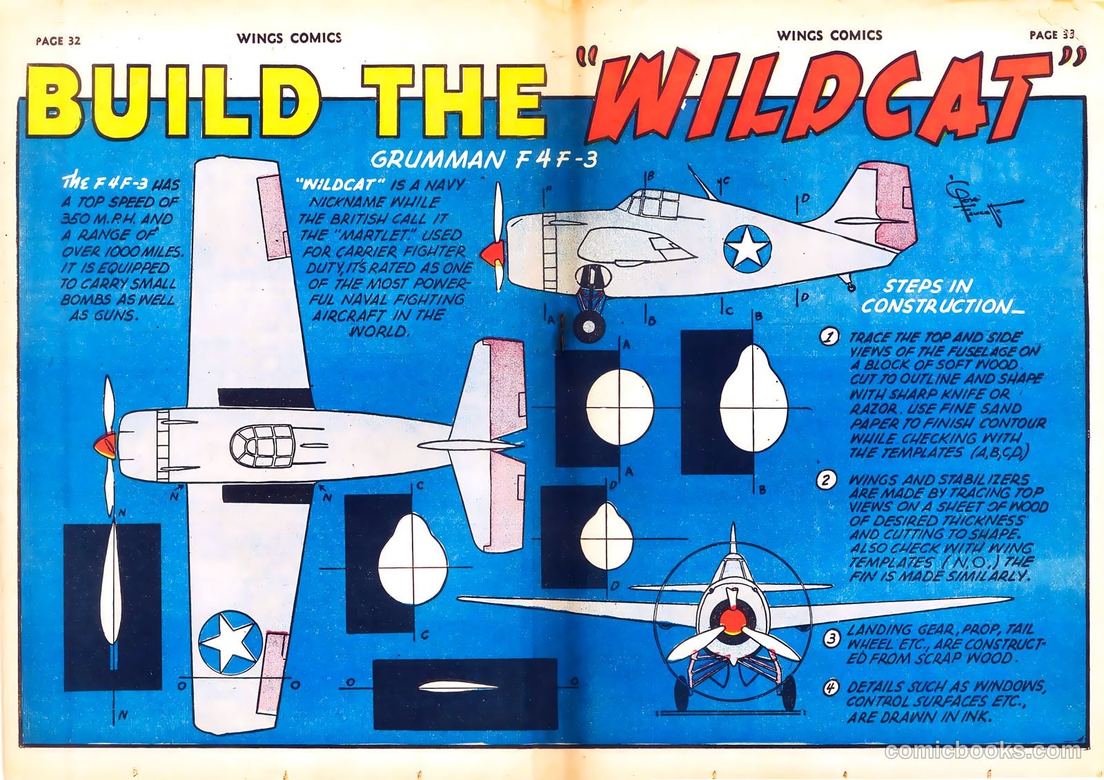 Wings Comics #31 (1943) — page 34 of 67