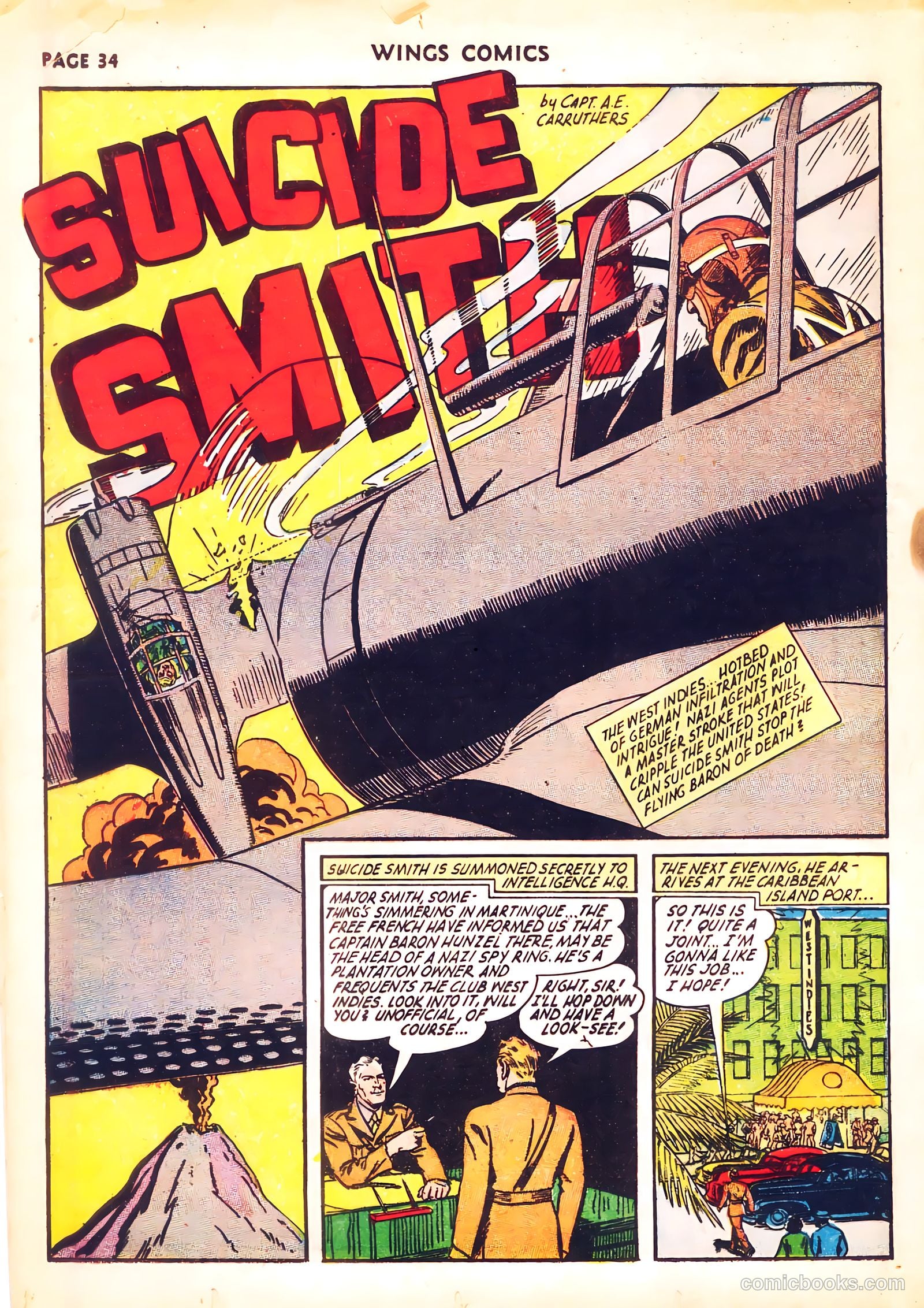 Wings Comics #31 (1943) — page 35 of 67