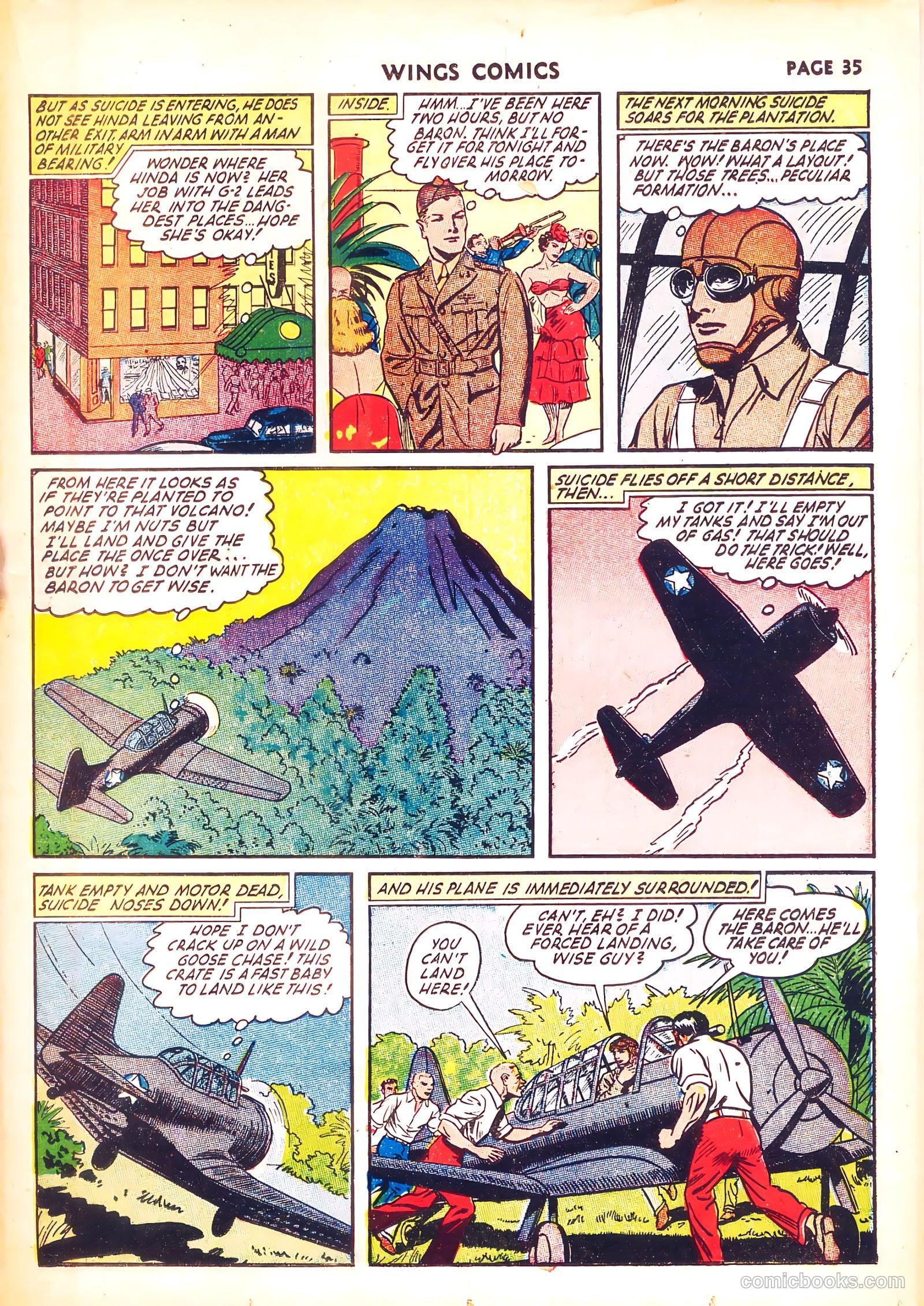 Wings Comics #31 (1943) — page 36 of 67