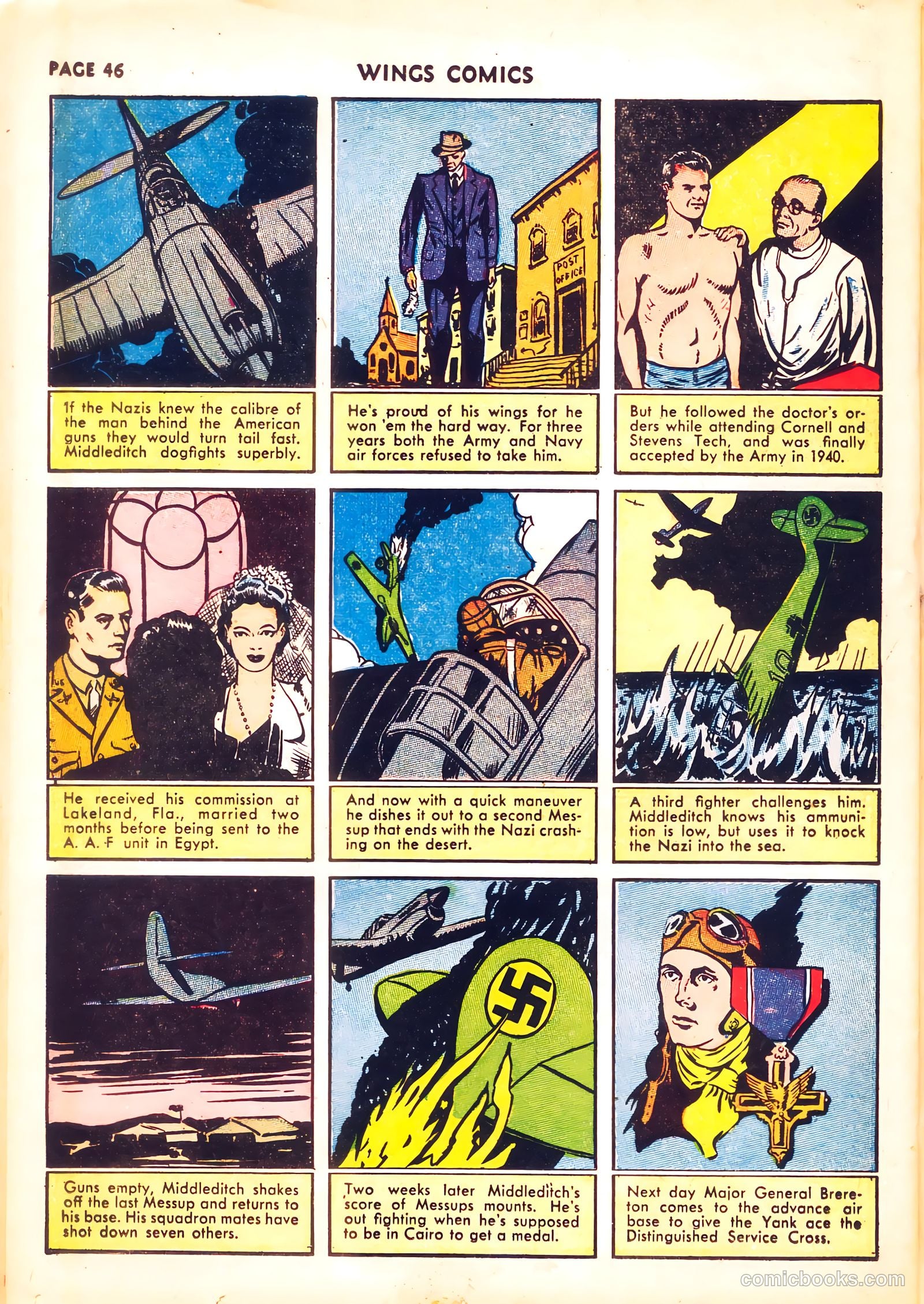 Wings Comics #31 (1943) — page 47 of 67