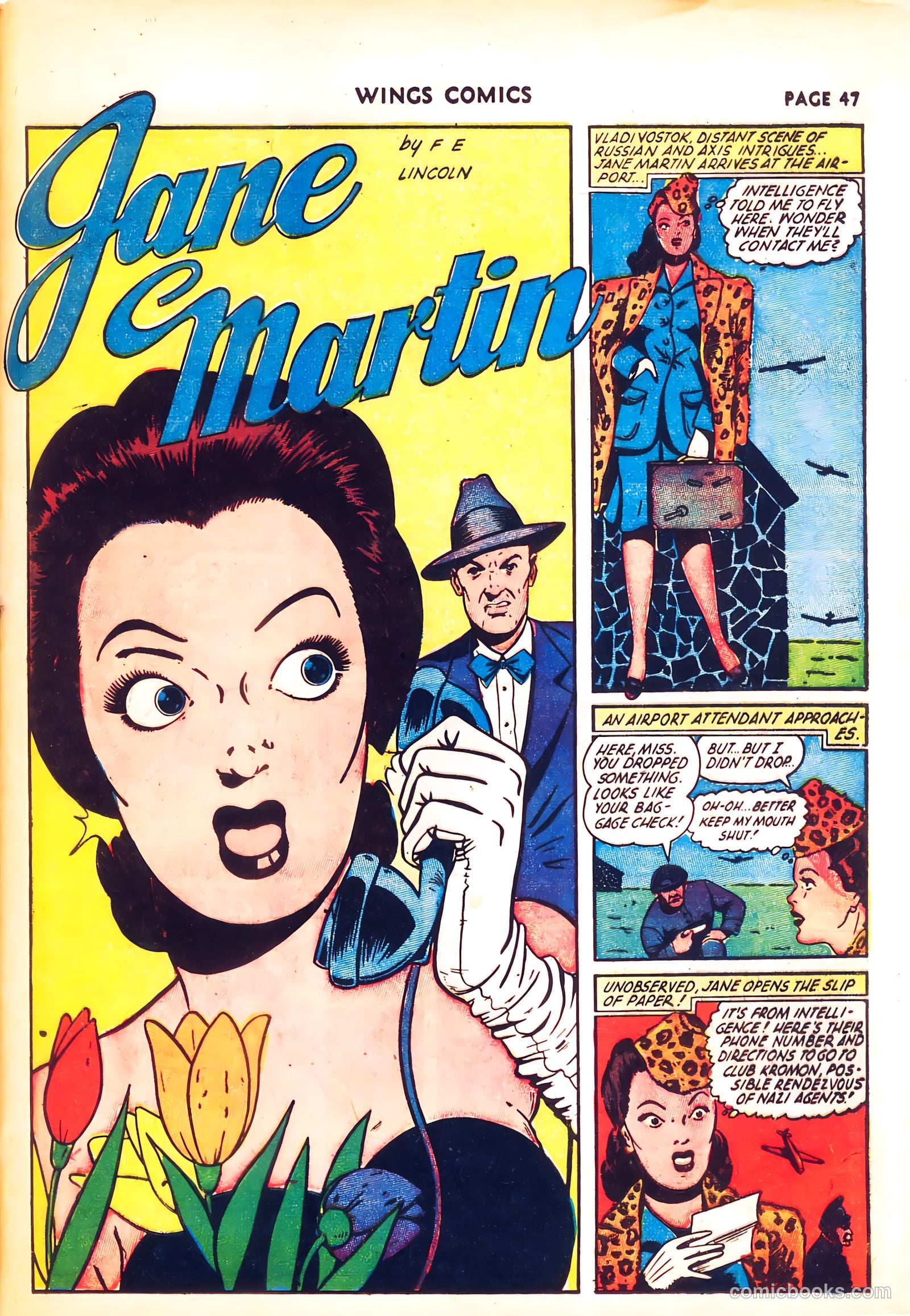 Wings Comics #31 (1943) — page 48 of 67
