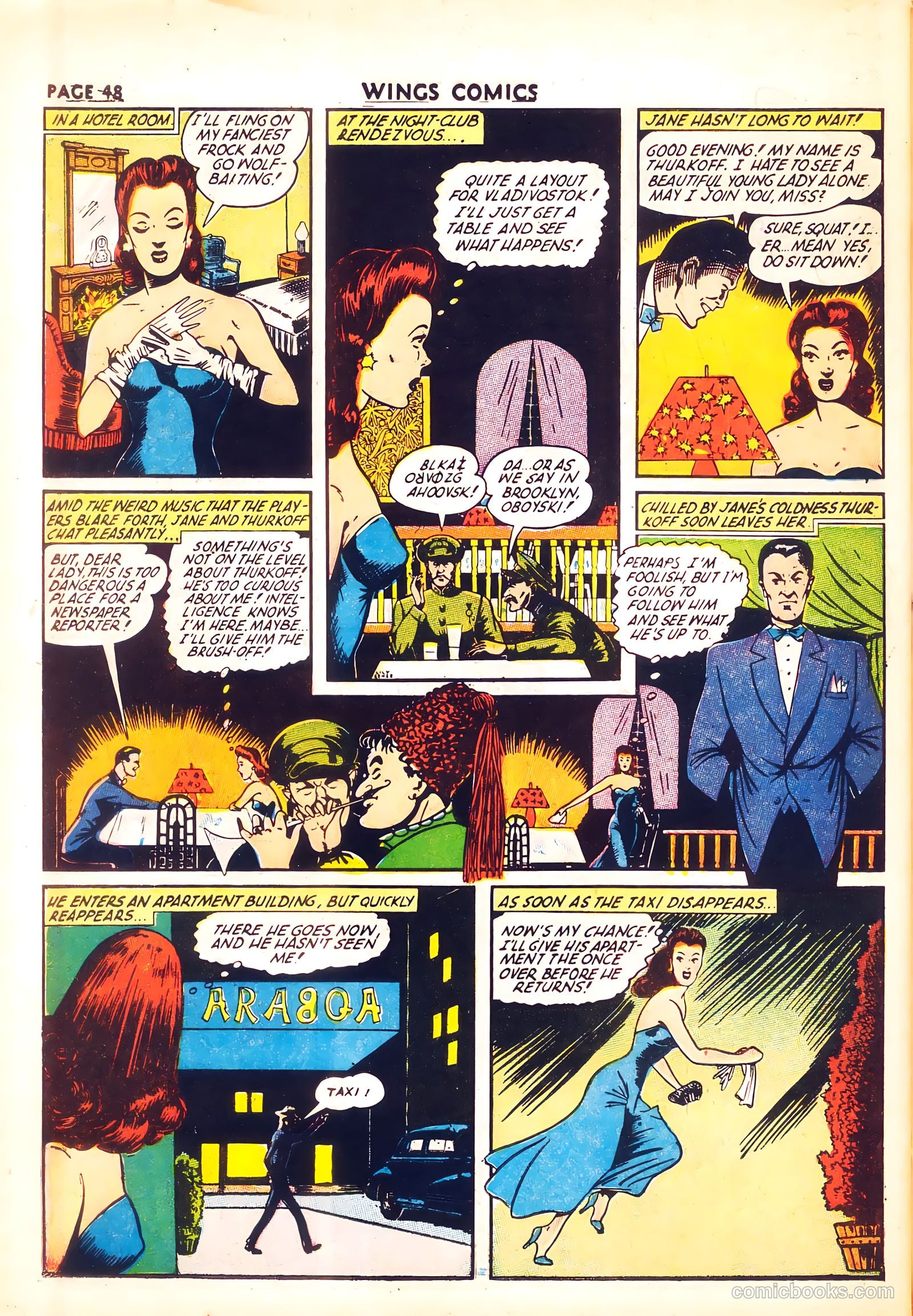 Wings Comics #31 (1943) — page 49 of 67