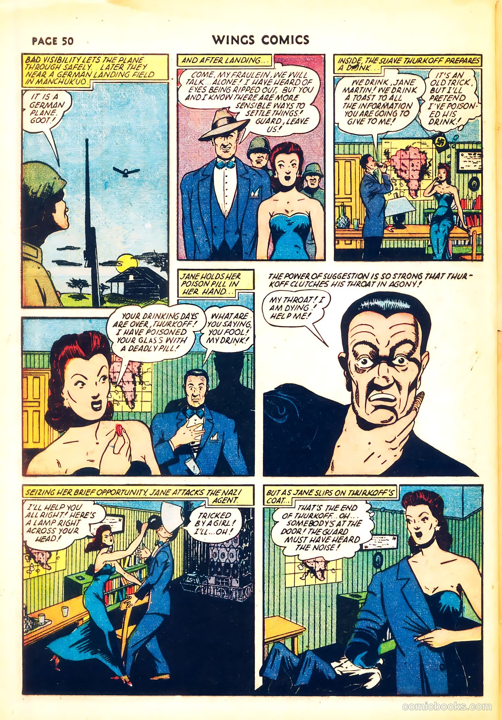 Wings Comics #31 (1943) — page 51 of 67