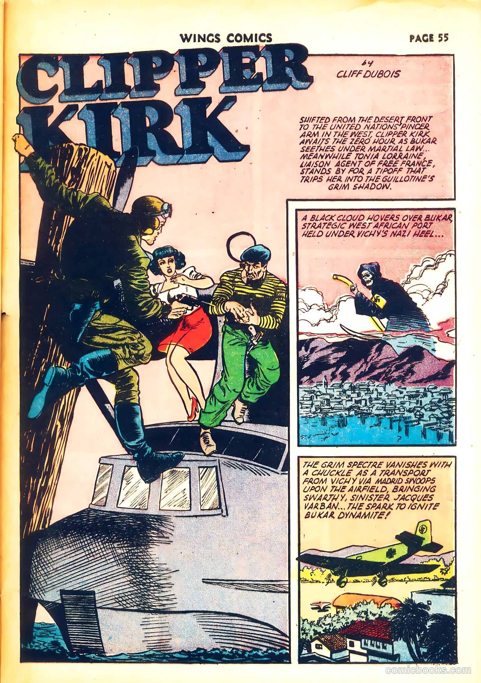 Wings Comics #31 (1943) — page 56 of 67