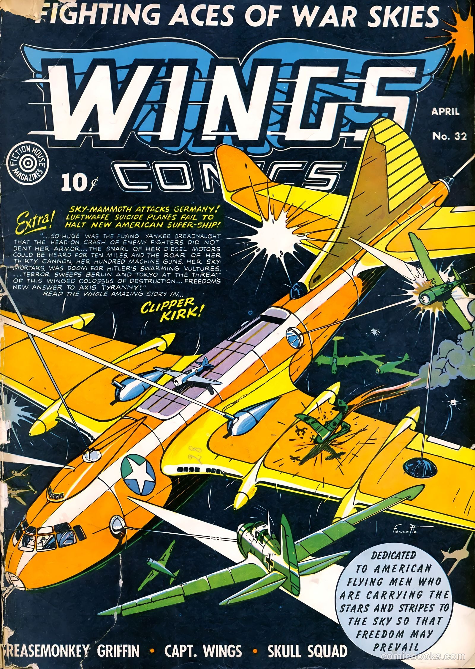 Wings Comics #32