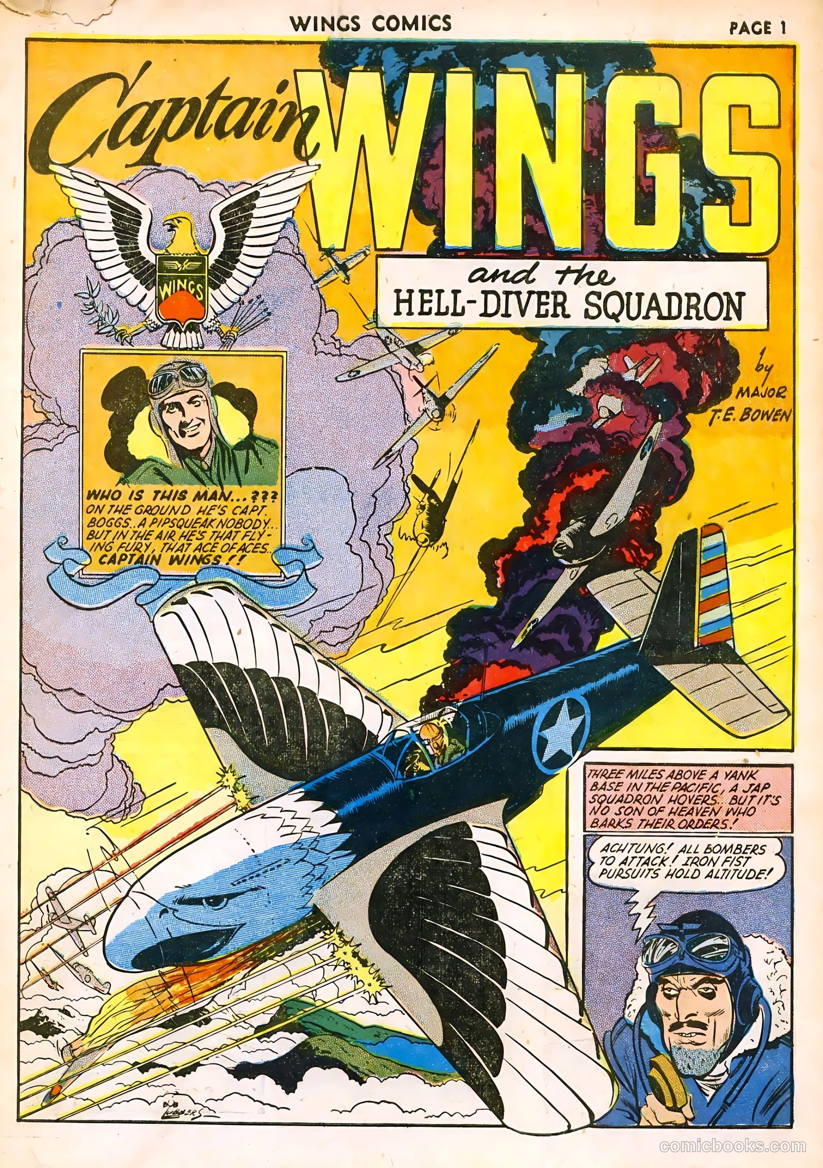 Wings Comics #32 (1943) — page 3 of 68