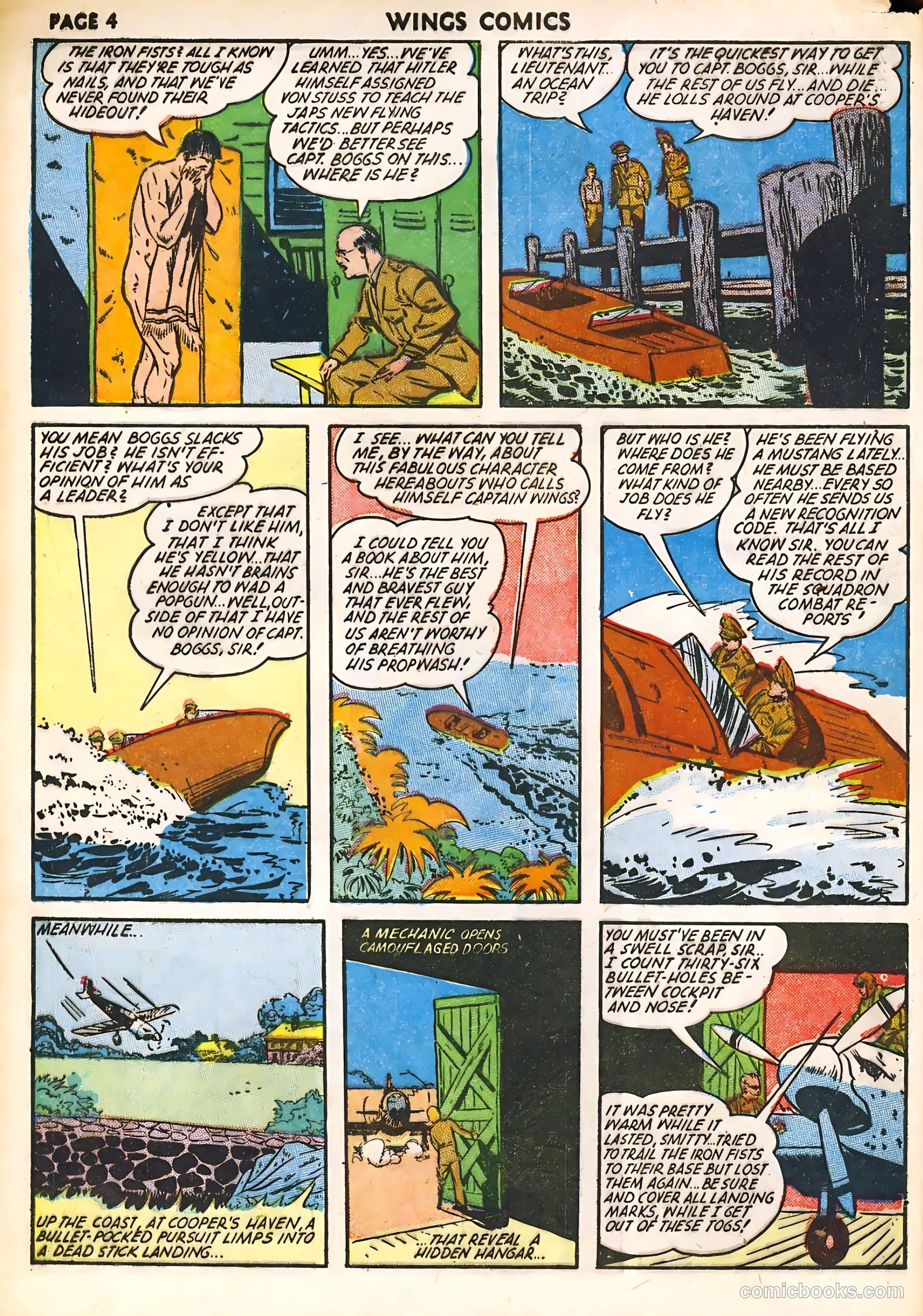Wings Comics #32 (1943) — page 6 of 68