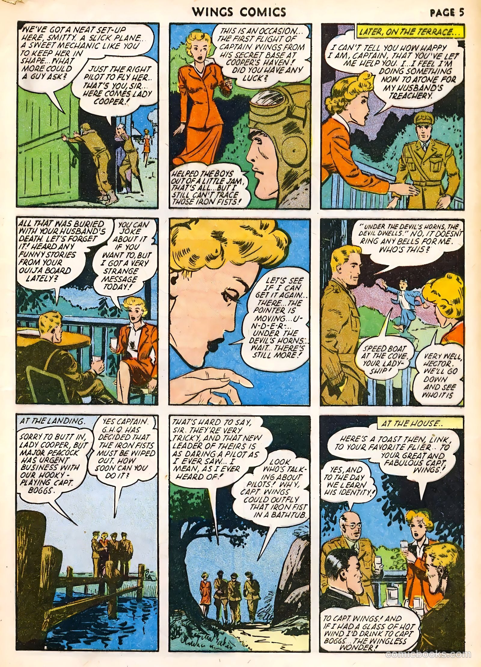 Wings Comics #32 (1943) — page 7 of 68
