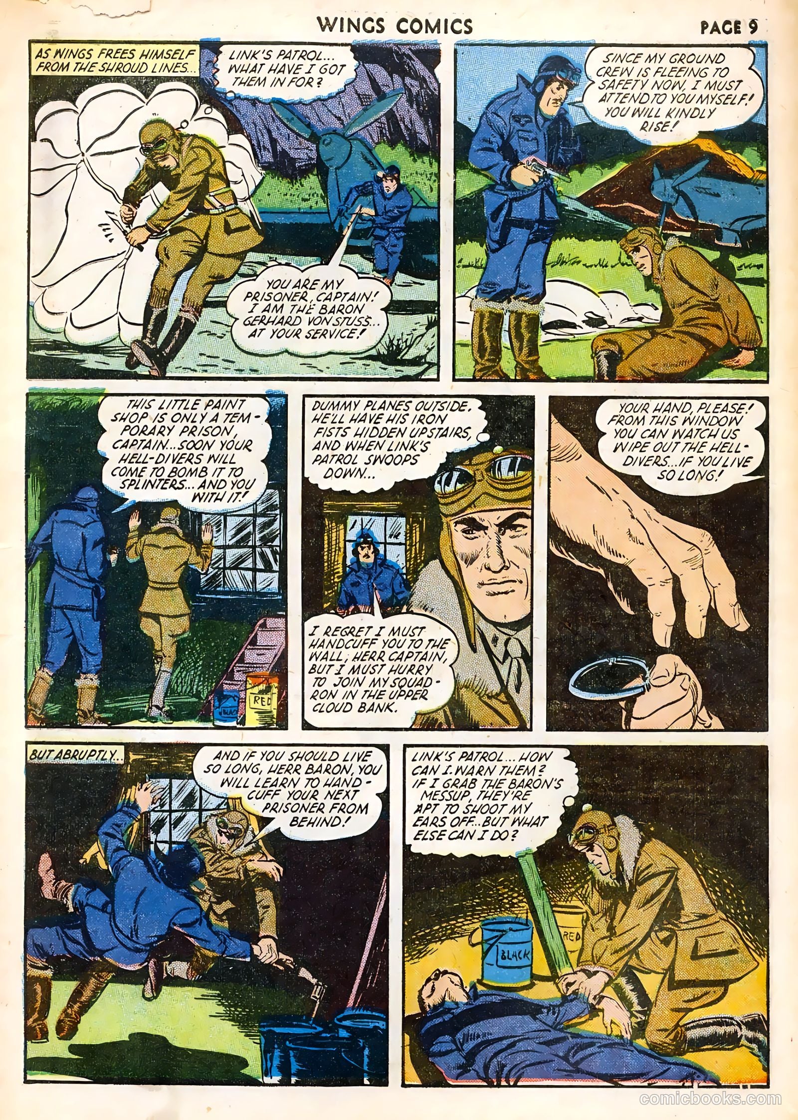 Wings Comics #32 (1943) — page 11 of 68