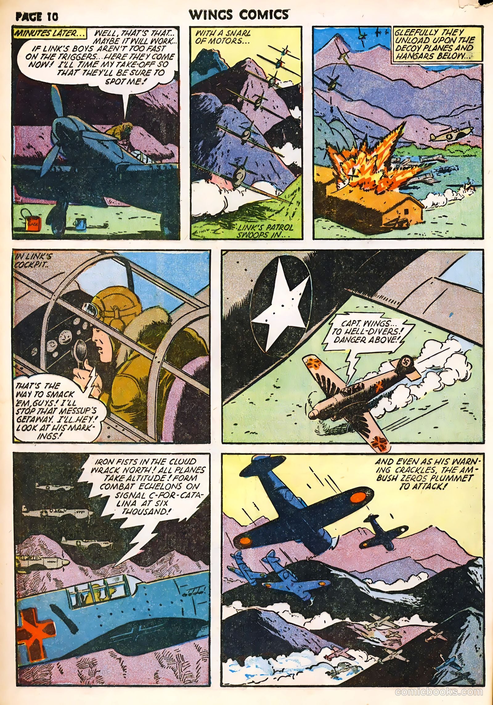 Wings Comics #32 (1943) — page 12 of 68