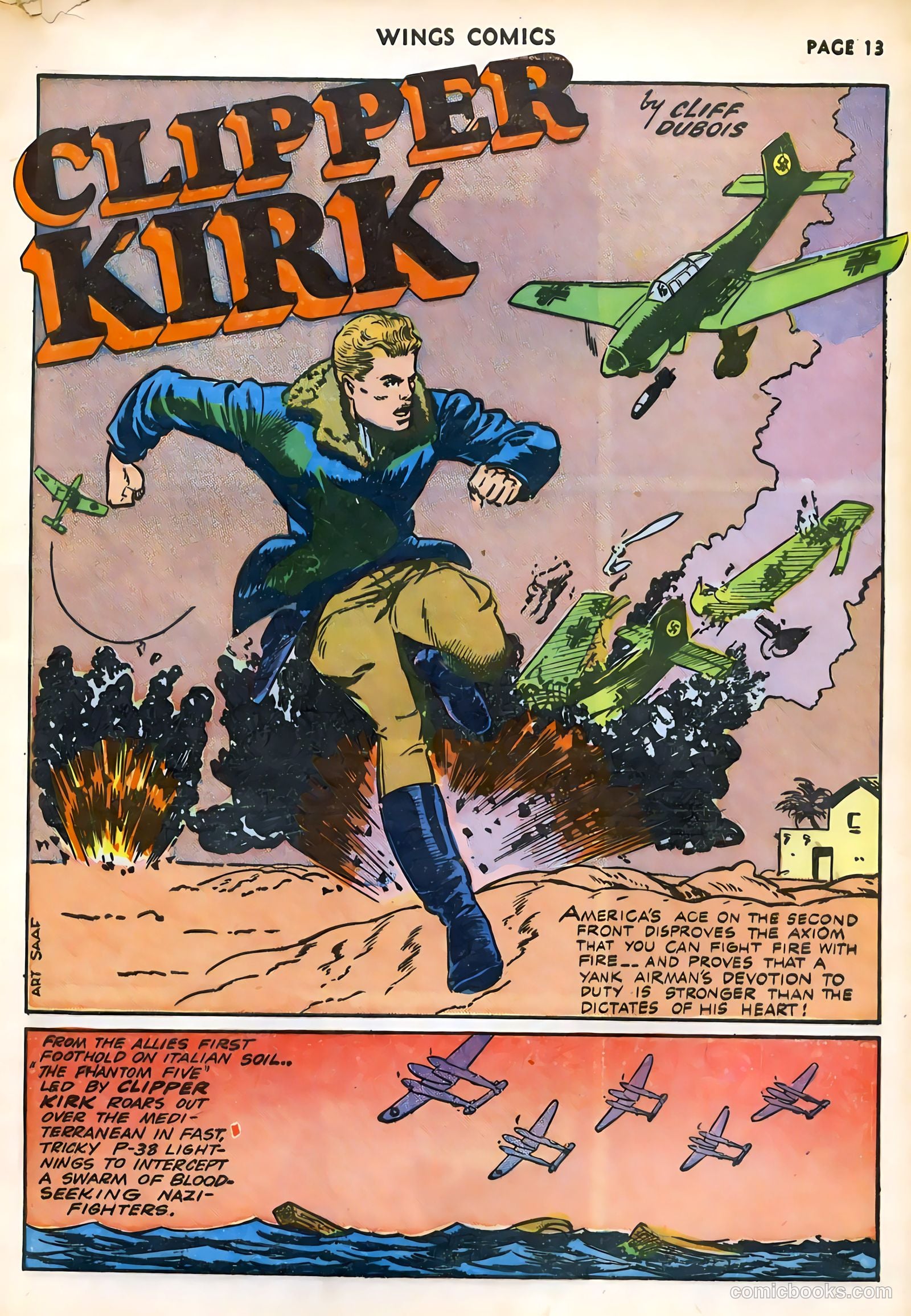 Wings Comics #32 (1943) — page 15 of 68