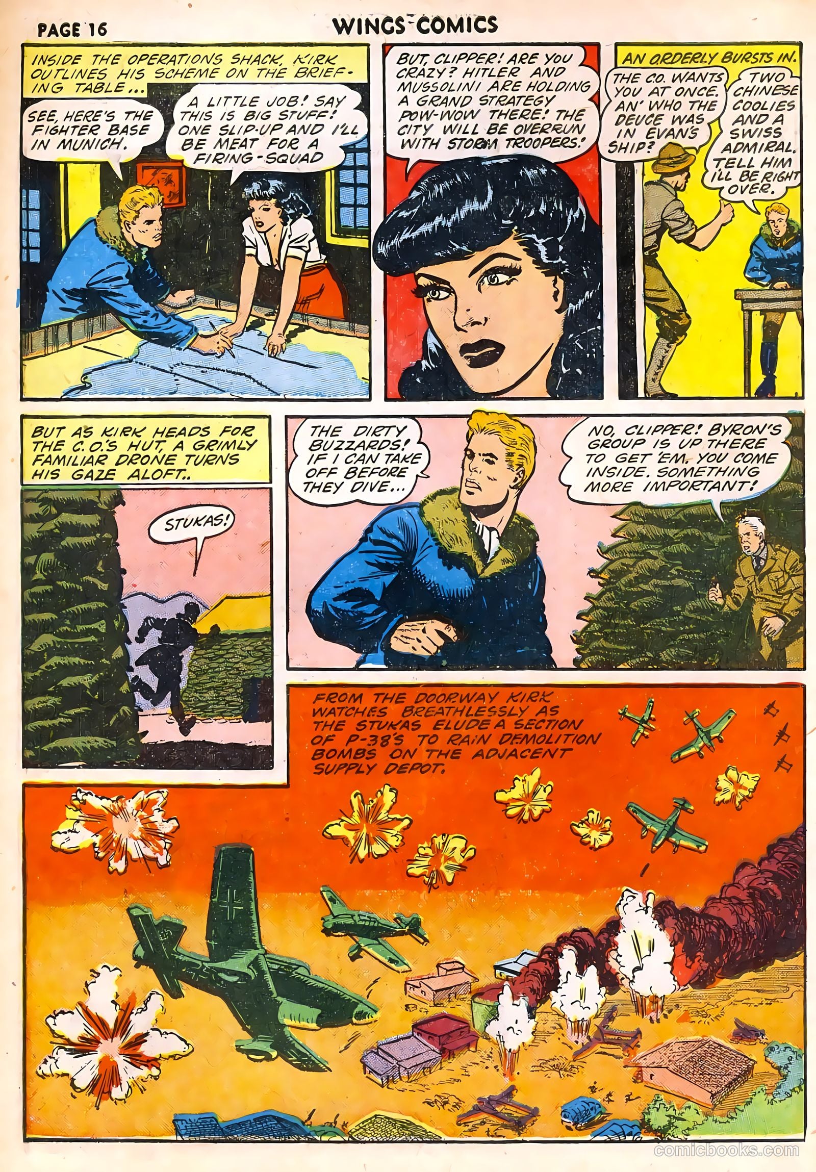Wings Comics #32 (1943) — page 18 of 68