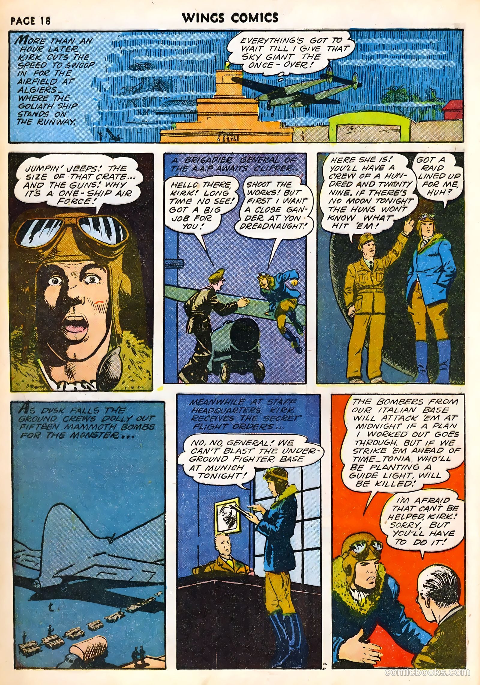 Wings Comics #32 (1943) — page 20 of 68