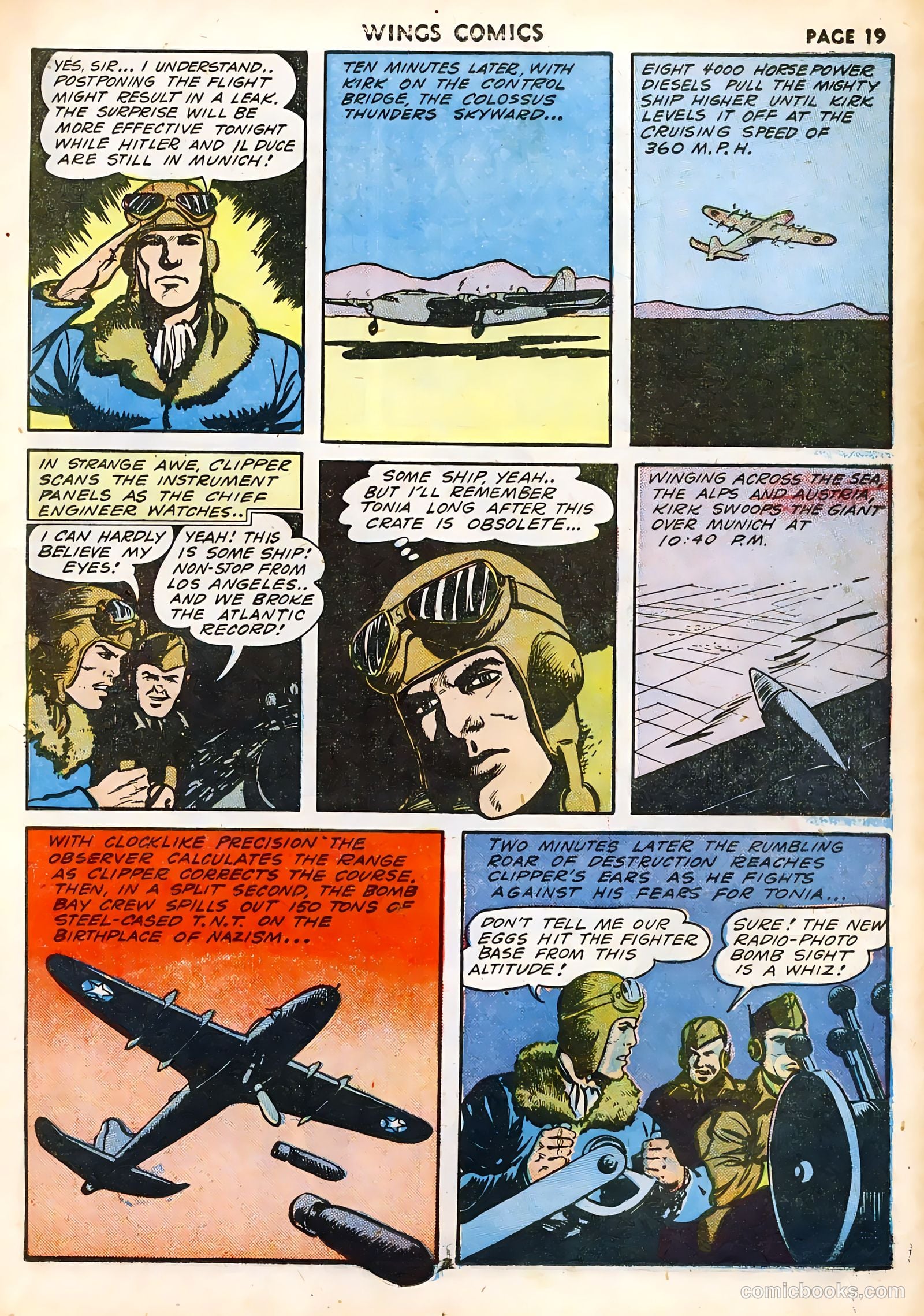 Wings Comics #32 (1943) — page 21 of 68