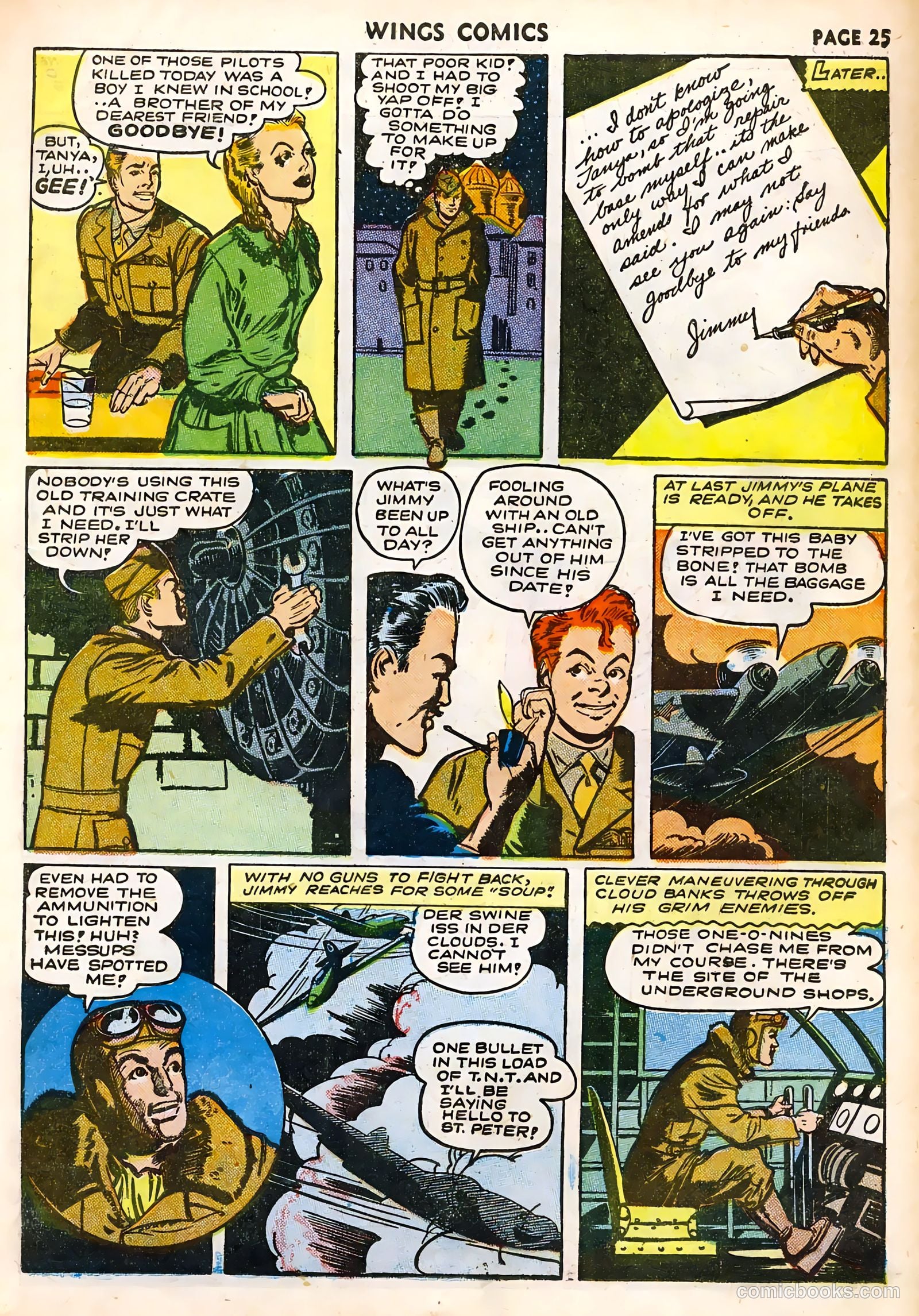 Wings Comics #32 (1943) — page 27 of 68