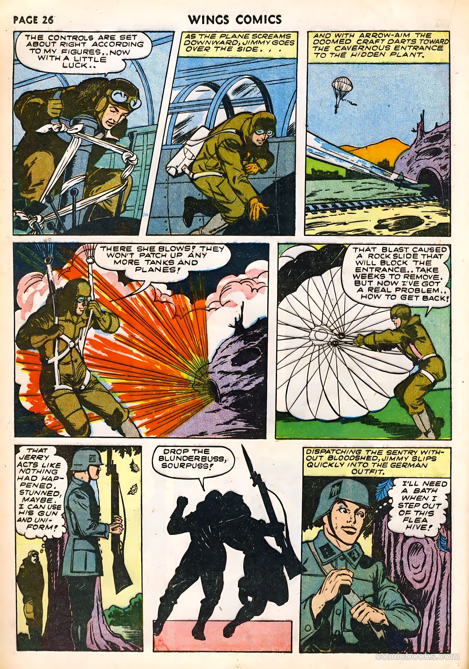 Wings Comics #32 (1943) — page 28 of 68