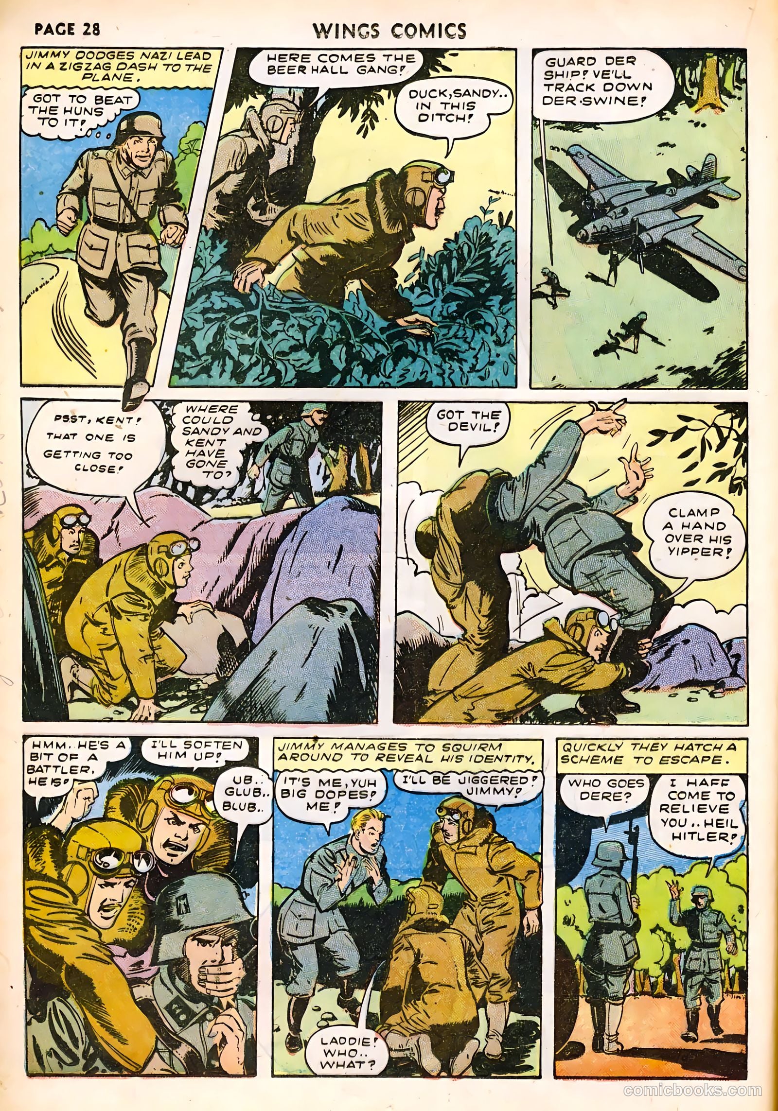 Wings Comics #32 (1943) — page 30 of 68