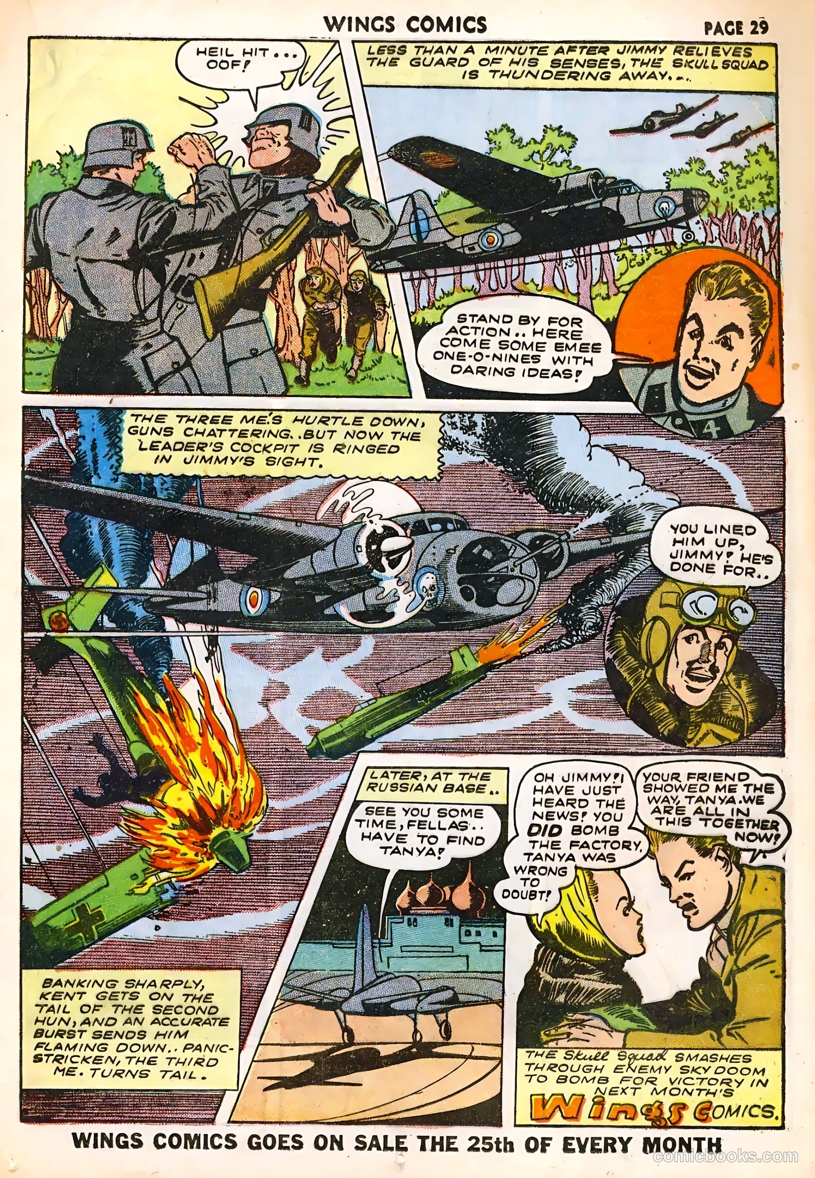 Wings Comics #32 (1943) — page 31 of 68