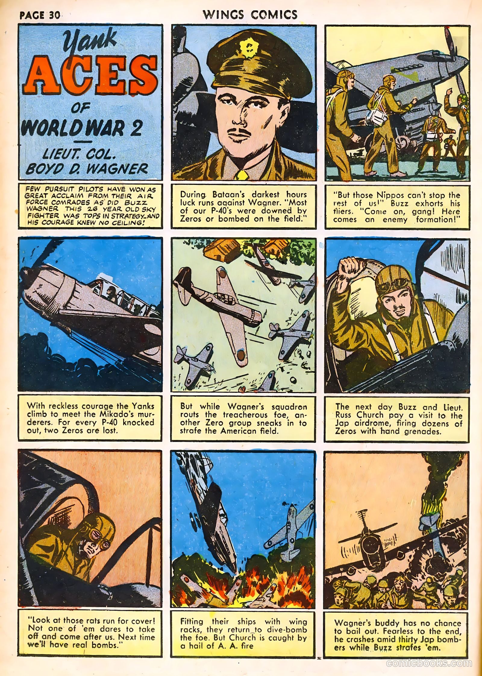 Wings Comics #32 (1943) — page 32 of 68
