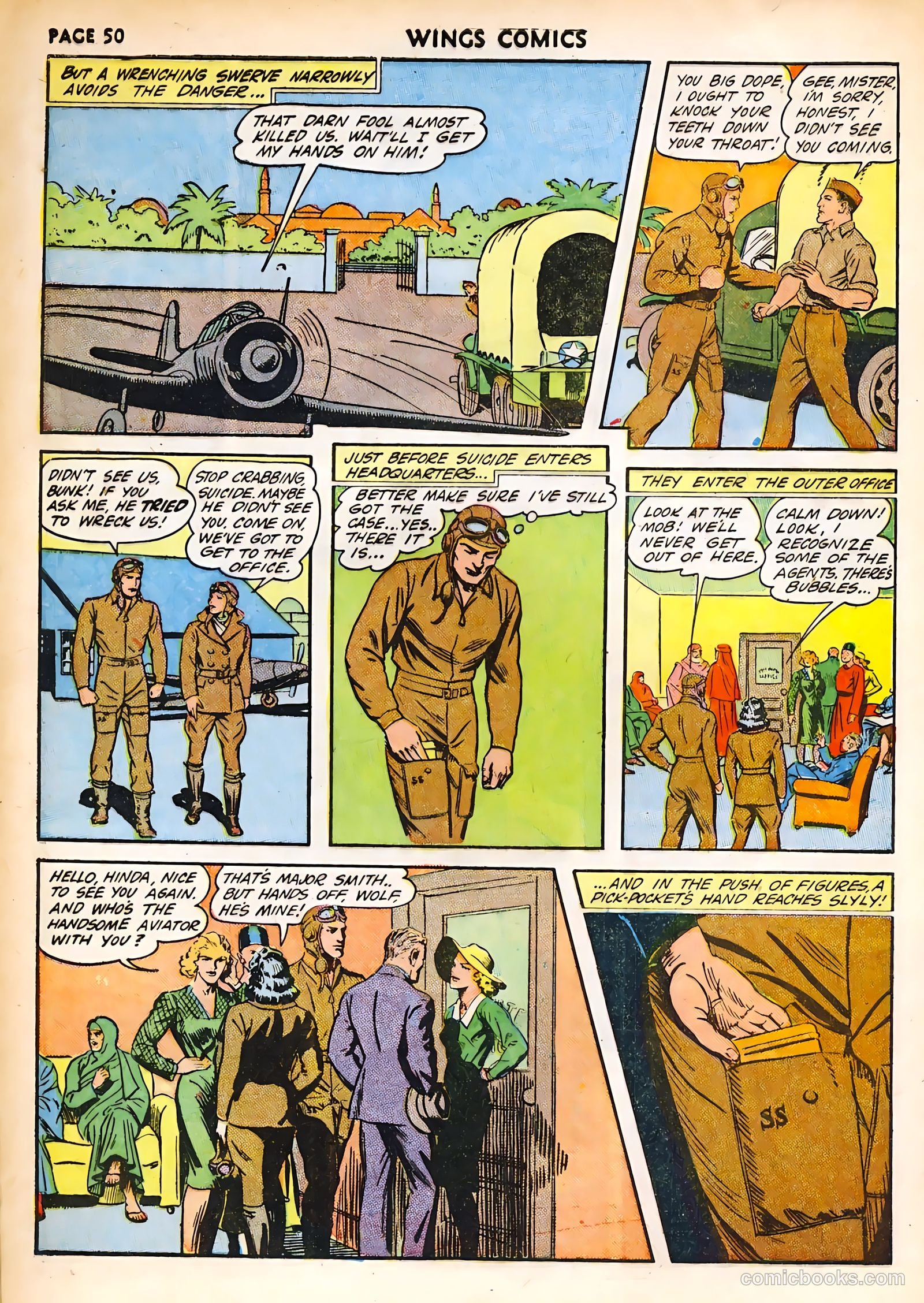 Wings Comics #32 (1943) — page 52 of 68