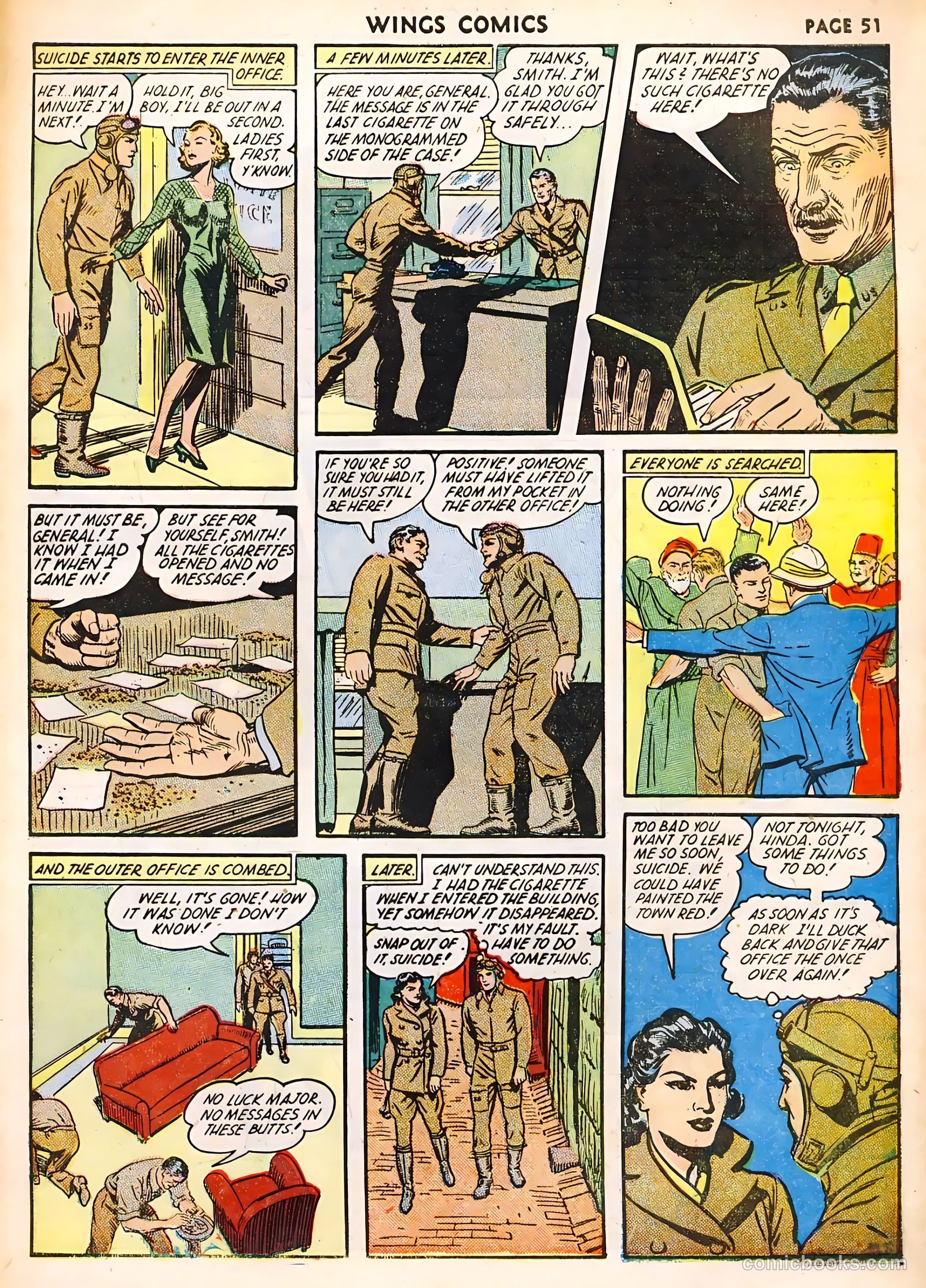 Wings Comics #32 (1943) — page 53 of 68