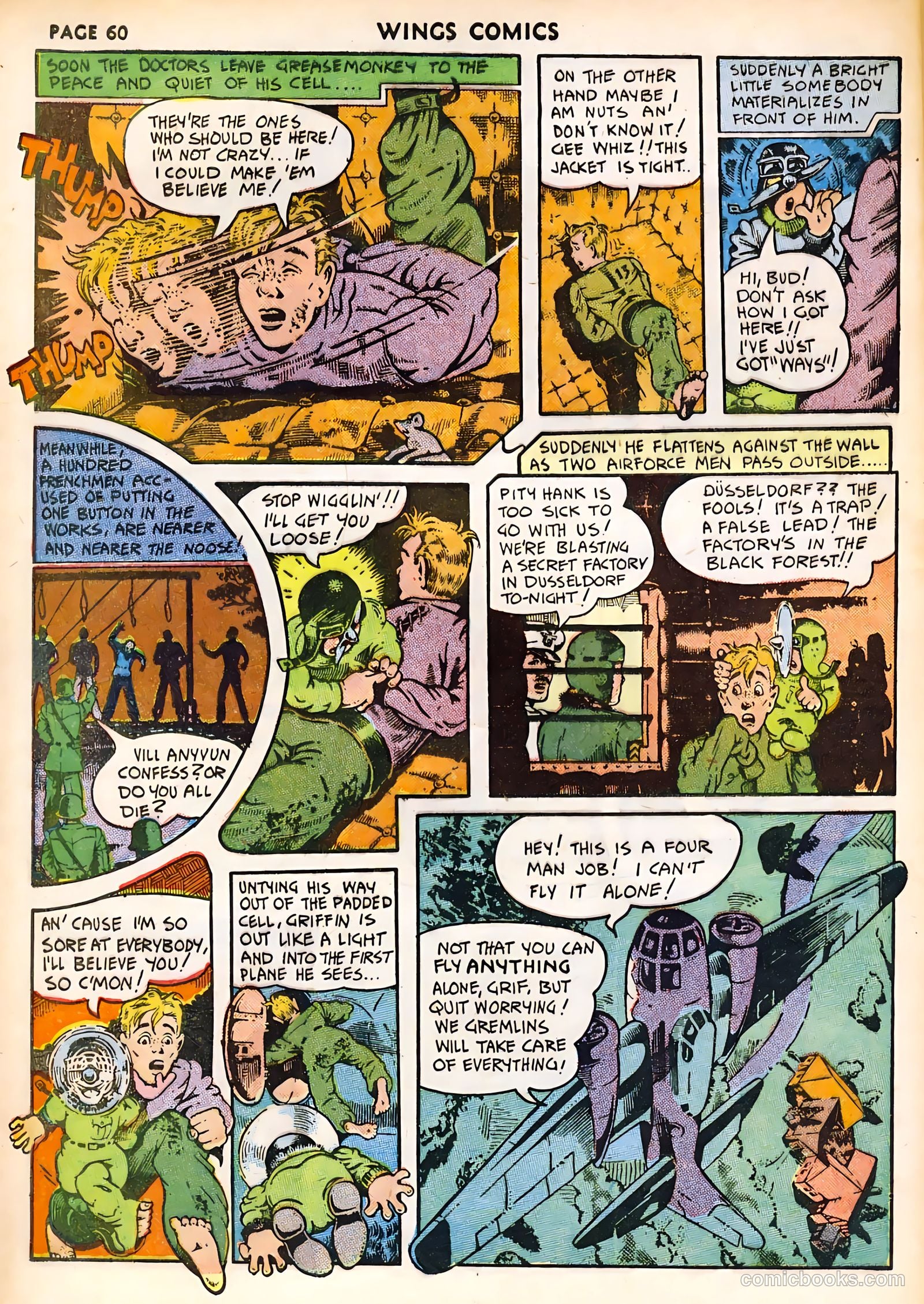 Wings Comics #32 (1943) — page 62 of 68