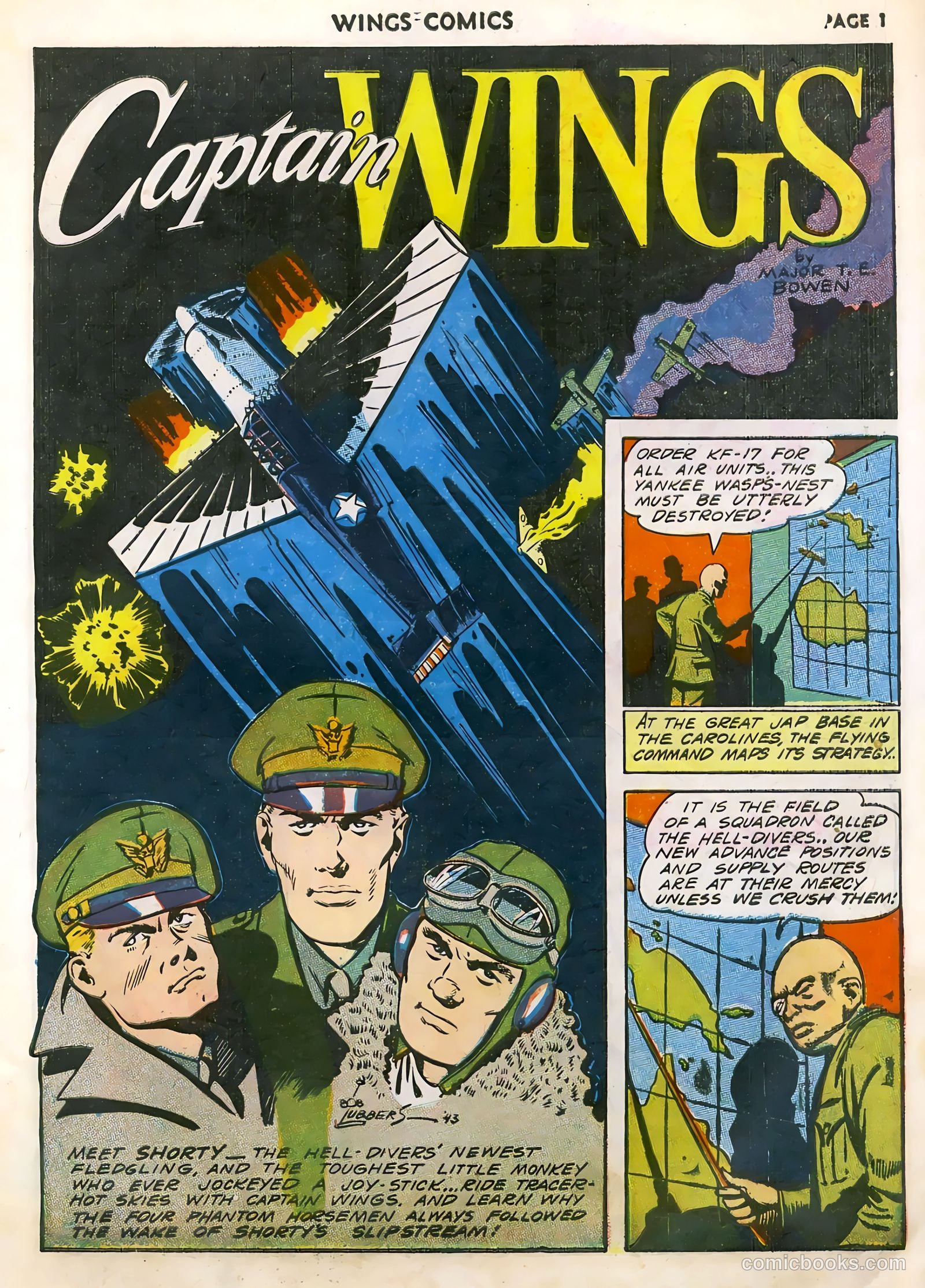 Wings Comics #33 (1943) — page 3 of 68