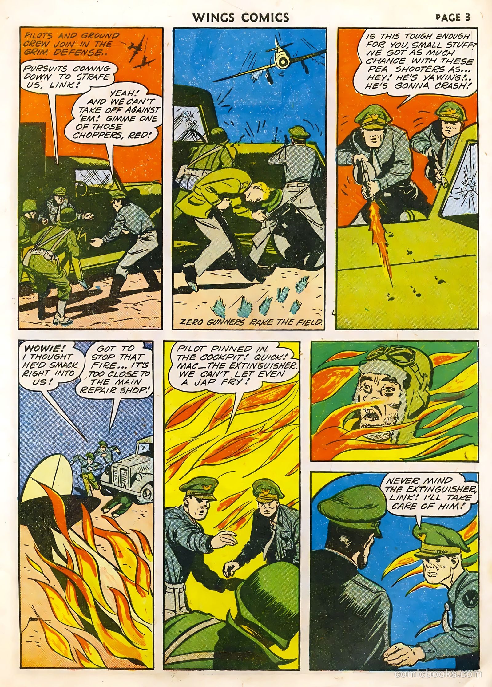 Wings Comics #33 (1943) — page 5 of 68