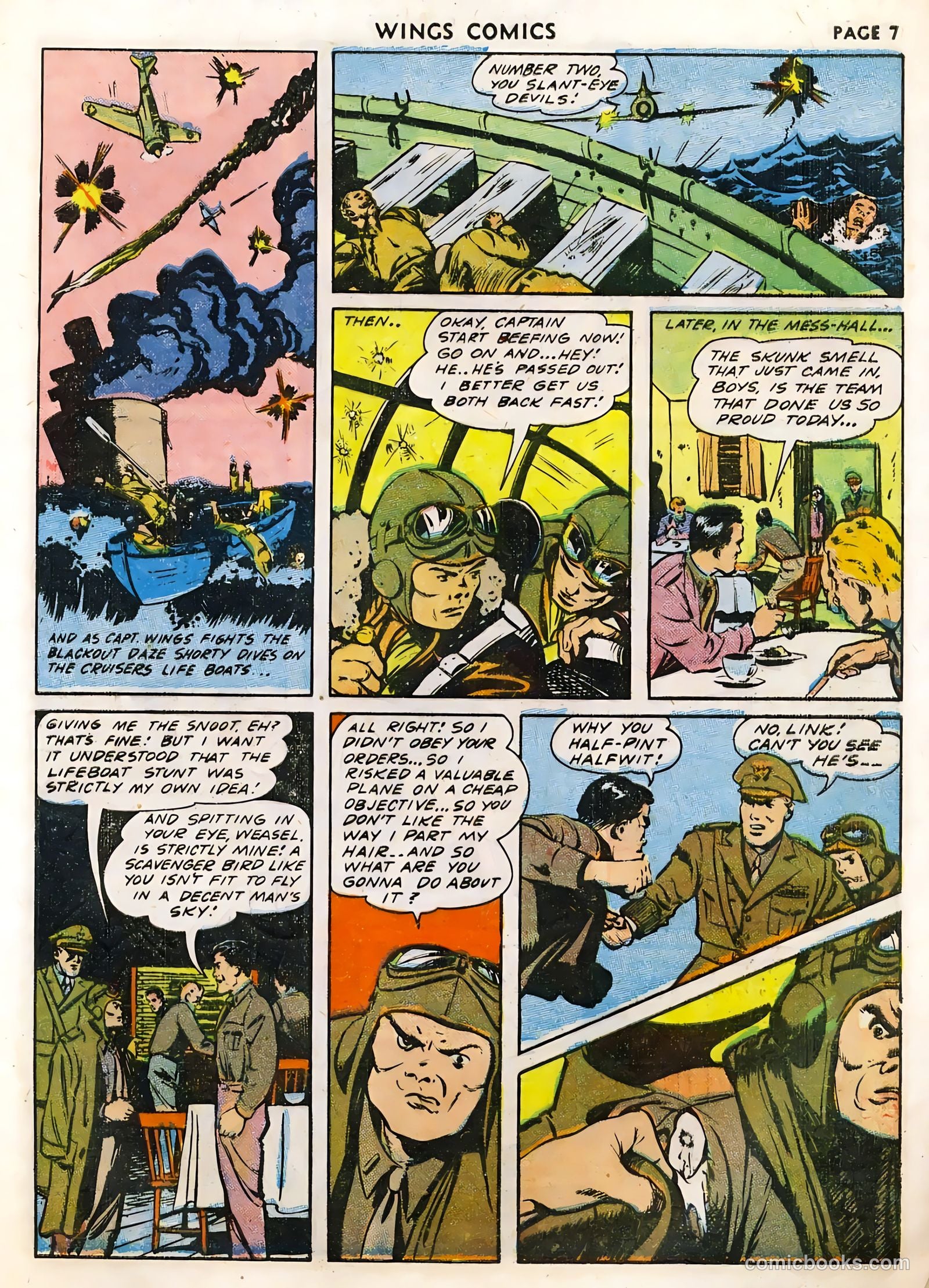Wings Comics #33 (1943) — page 9 of 68