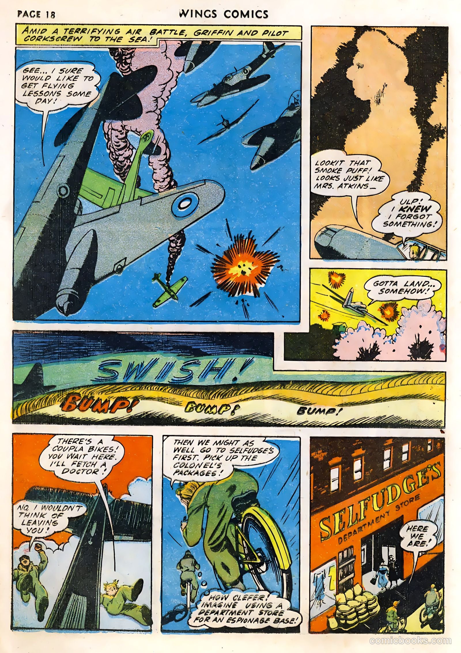 Wings Comics #33 (1943) — page 20 of 68