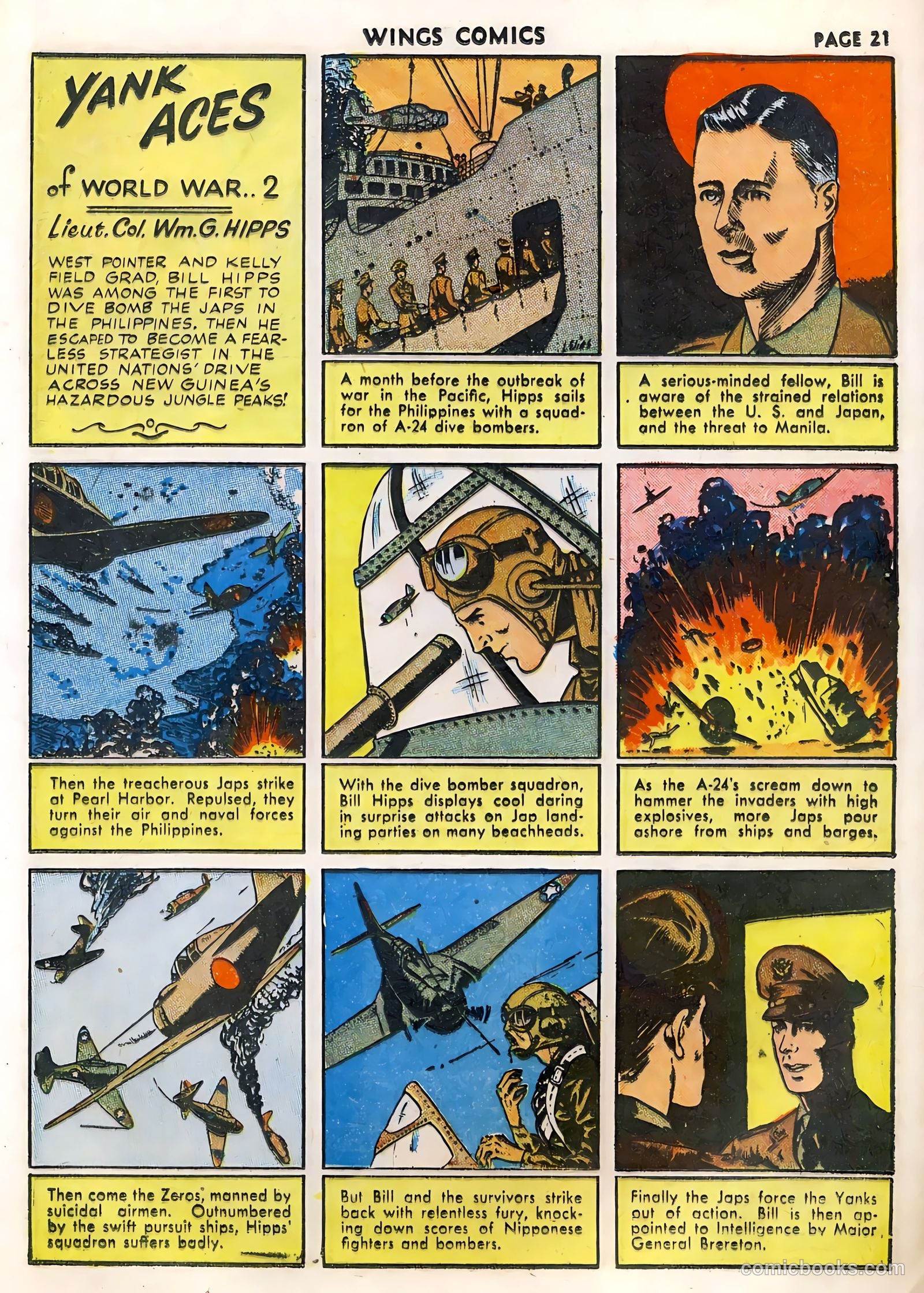 Wings Comics #33 (1943) — page 23 of 68