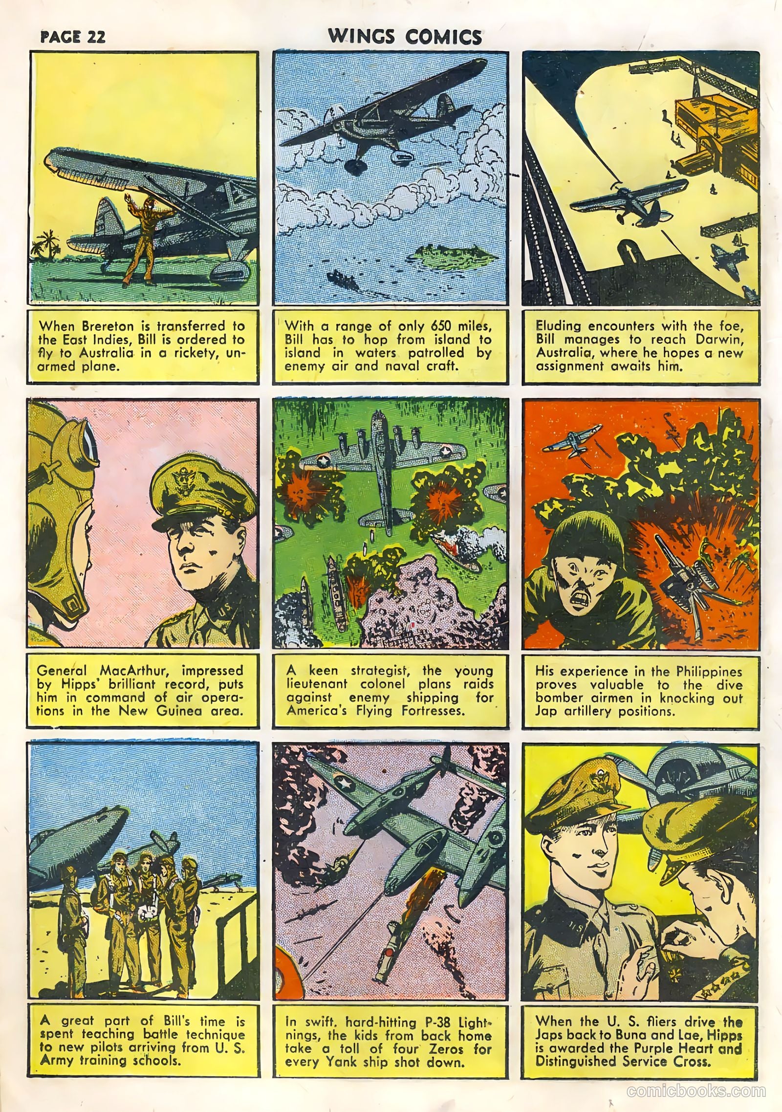 Wings Comics #33 (1943) — page 24 of 68