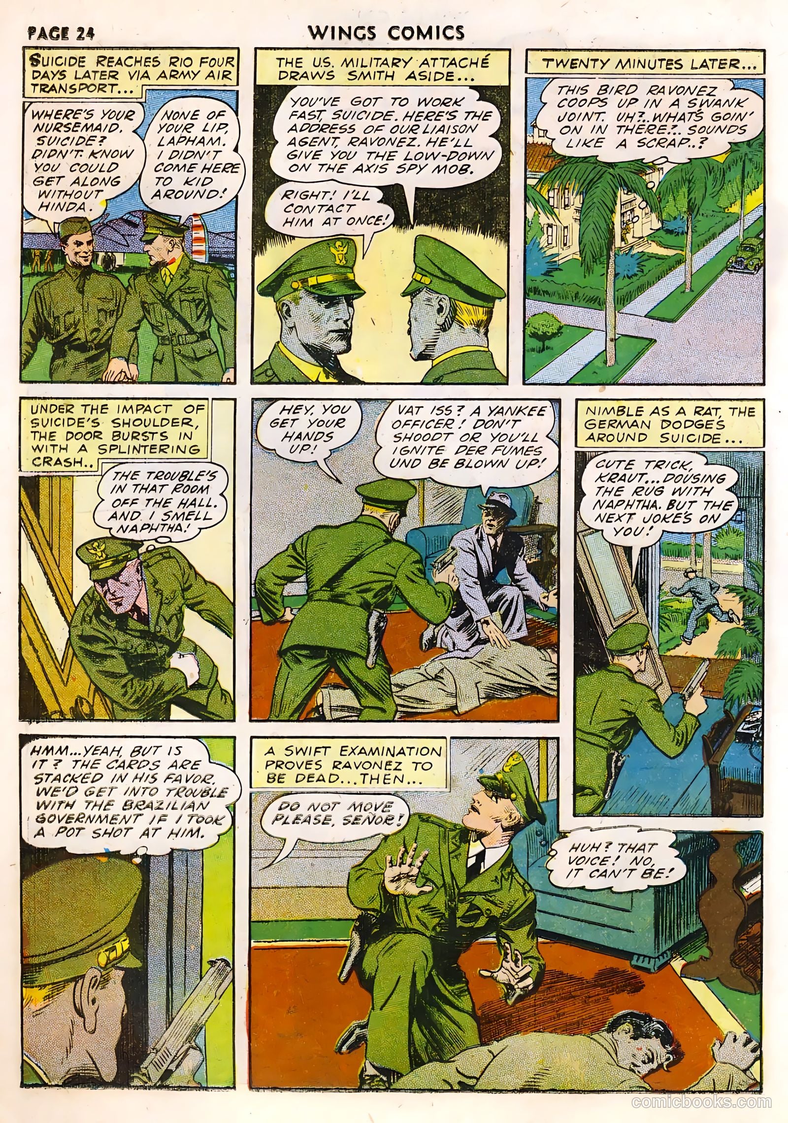 Wings Comics #33 (1943) — page 26 of 68