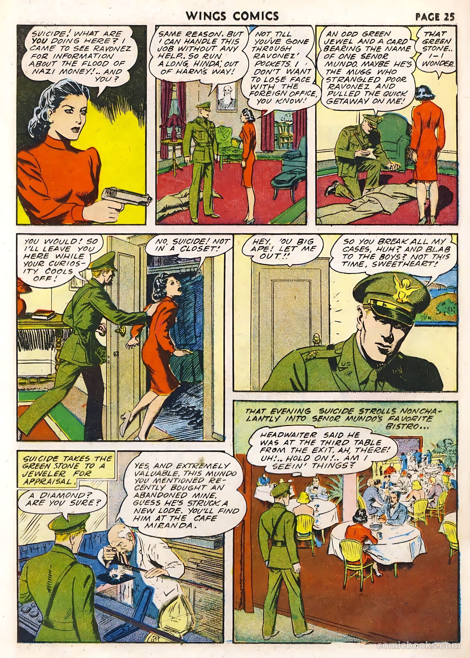 Wings Comics #33 (1943) — page 27 of 68