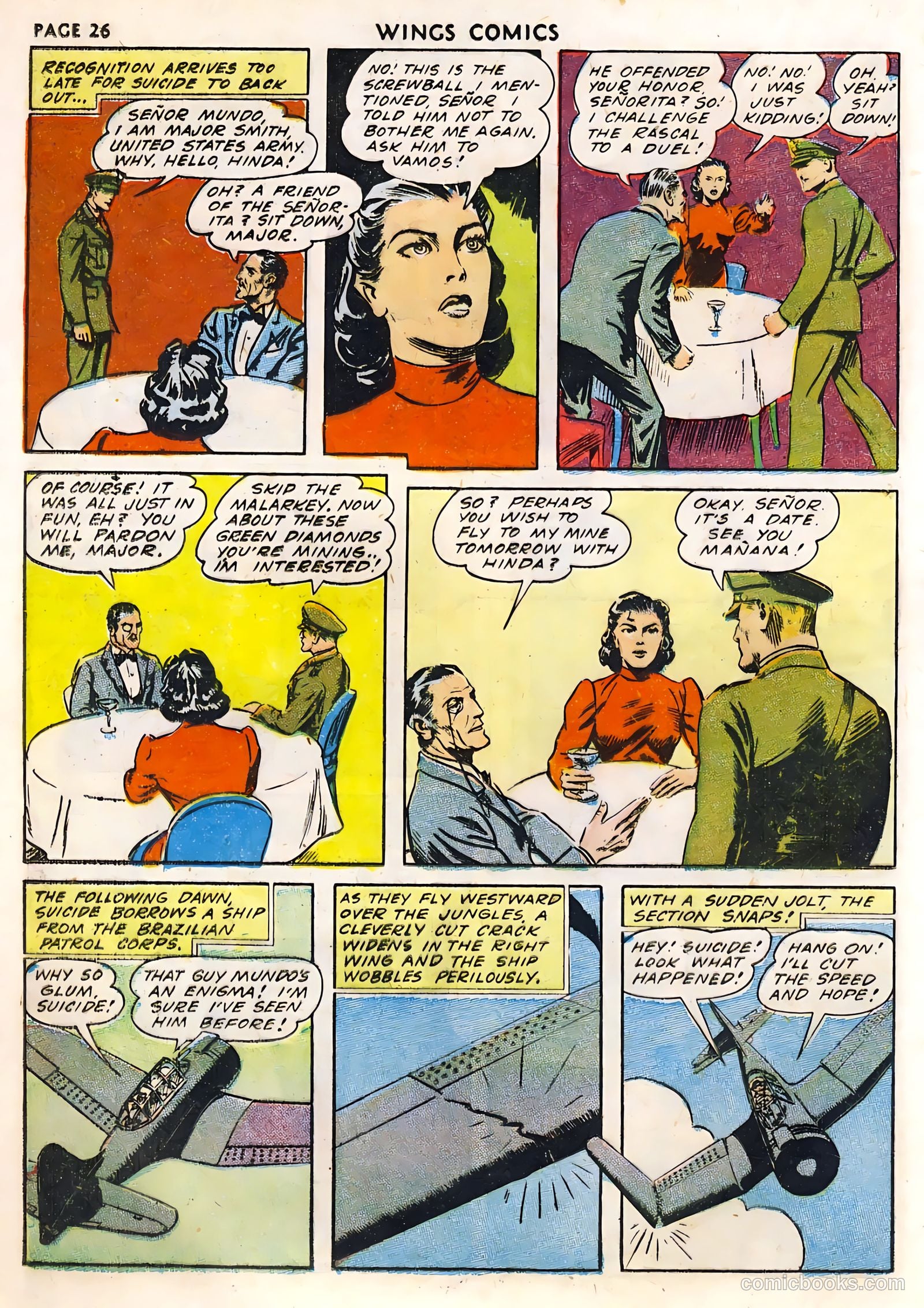 Wings Comics #33 (1943) — page 28 of 68