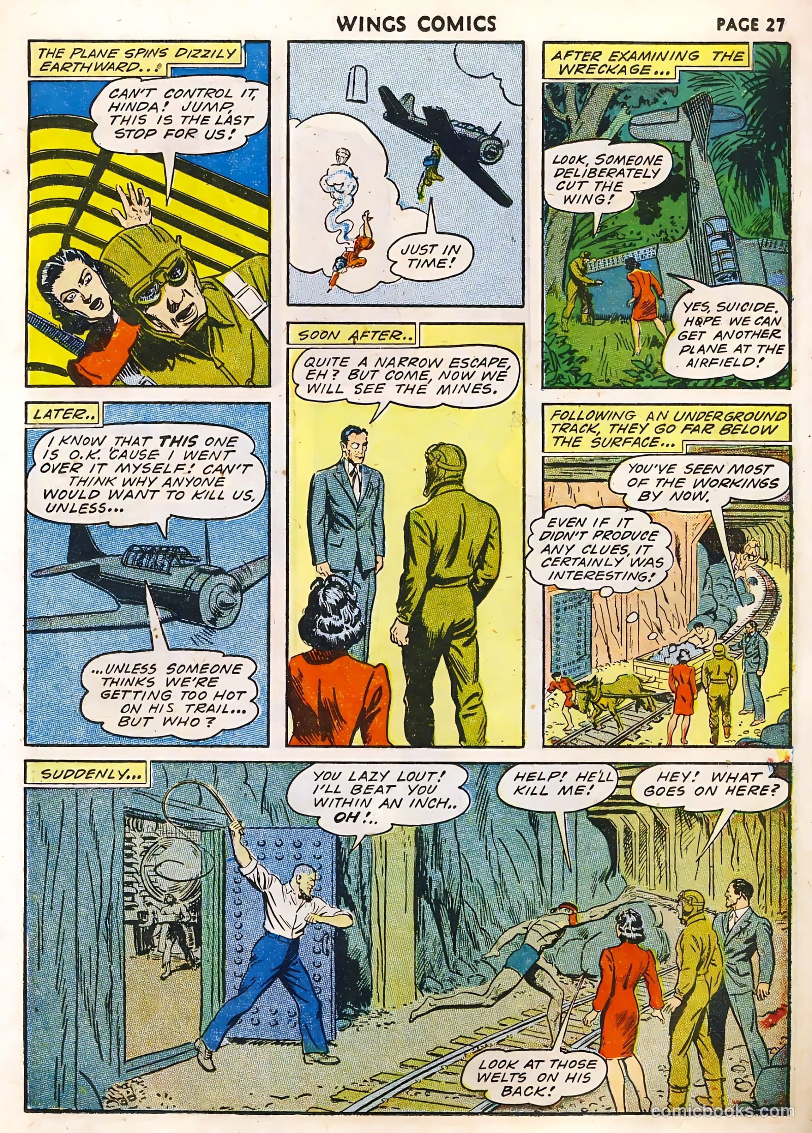 Wings Comics #33 (1943) — page 29 of 68