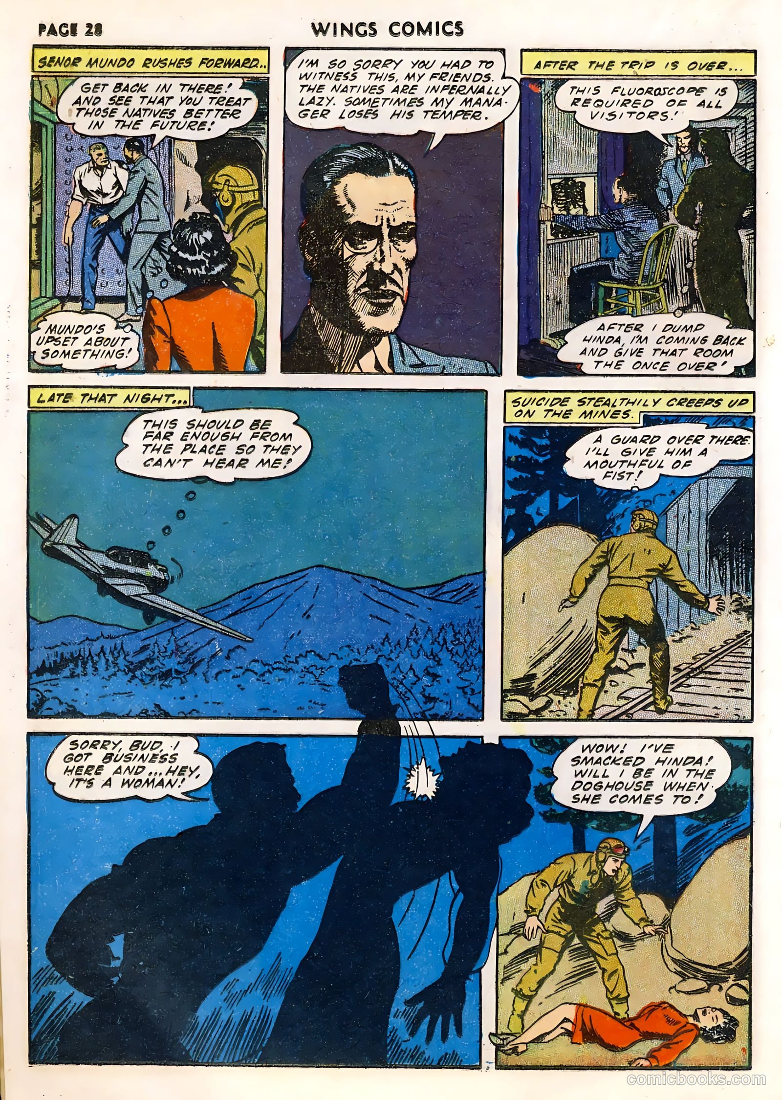 Wings Comics #33 (1943) — page 30 of 68
