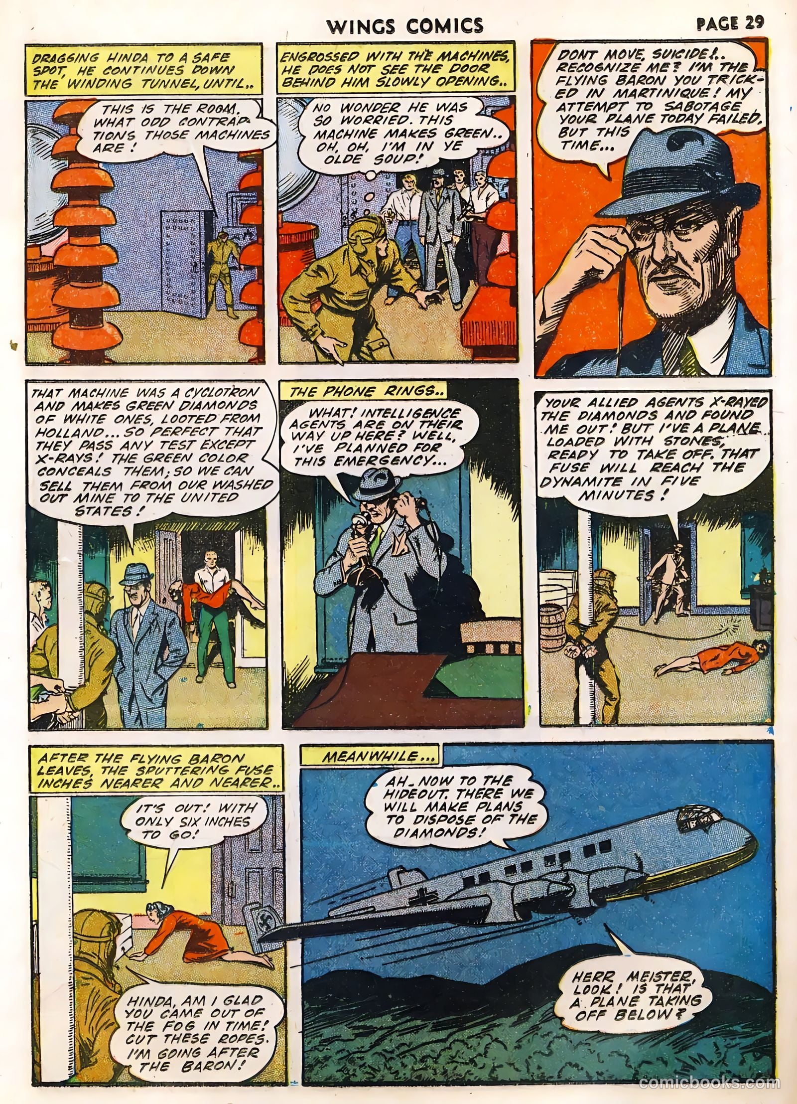 Wings Comics #33 (1943) — page 31 of 68