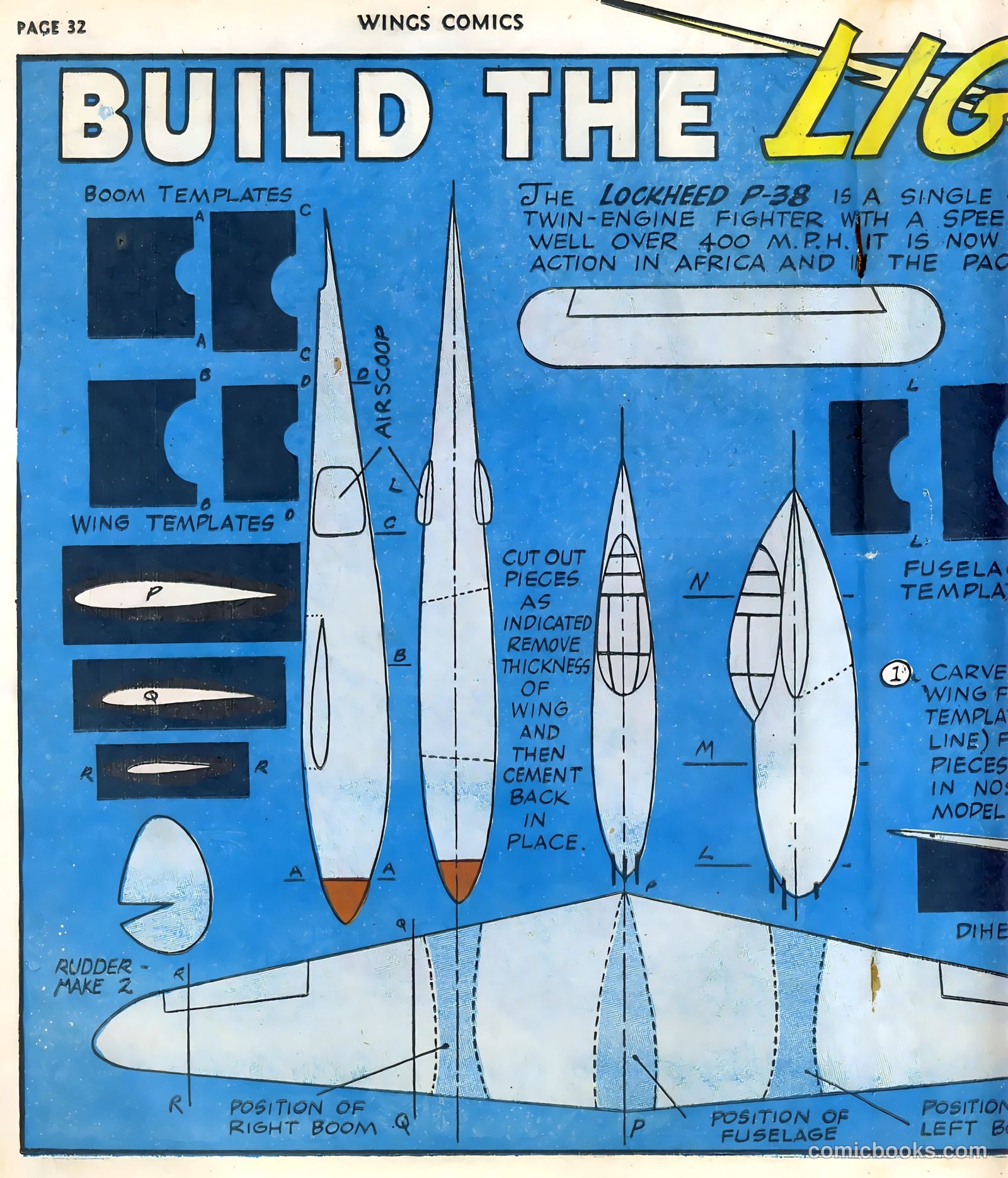 Wings Comics #33 (1943) — page 34 of 68