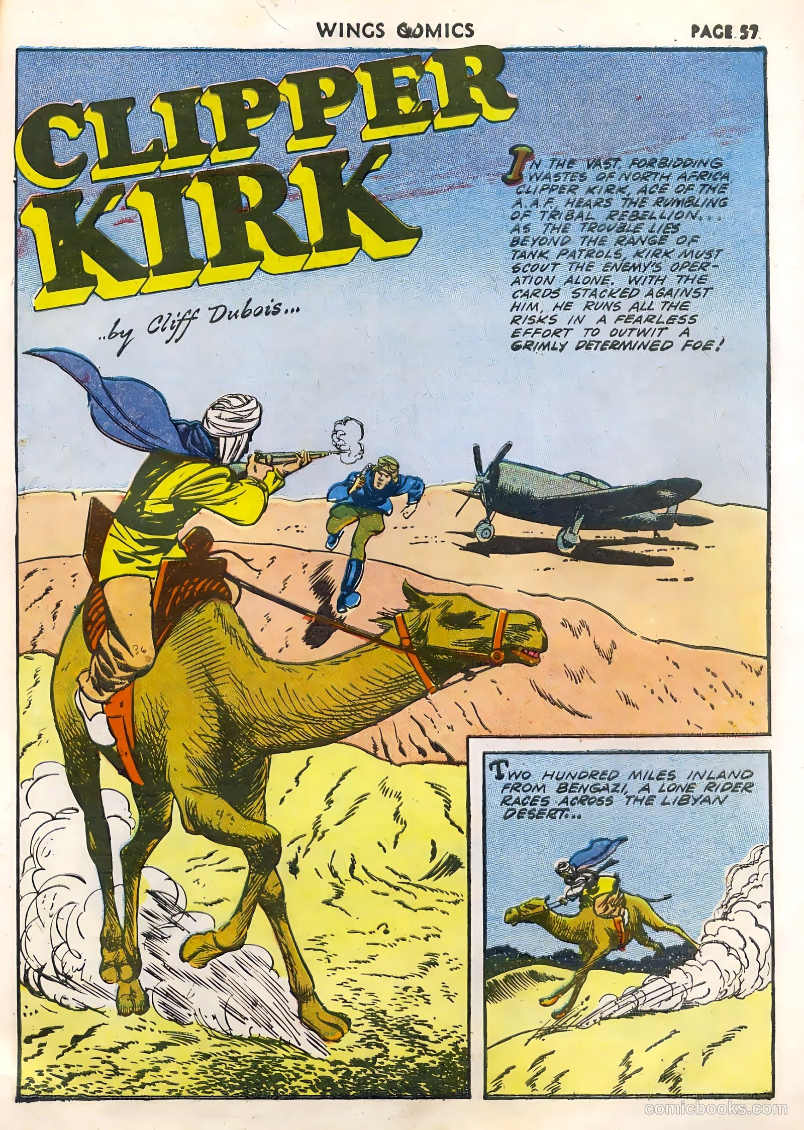 Wings Comics #33 (1943) — page 59 of 68