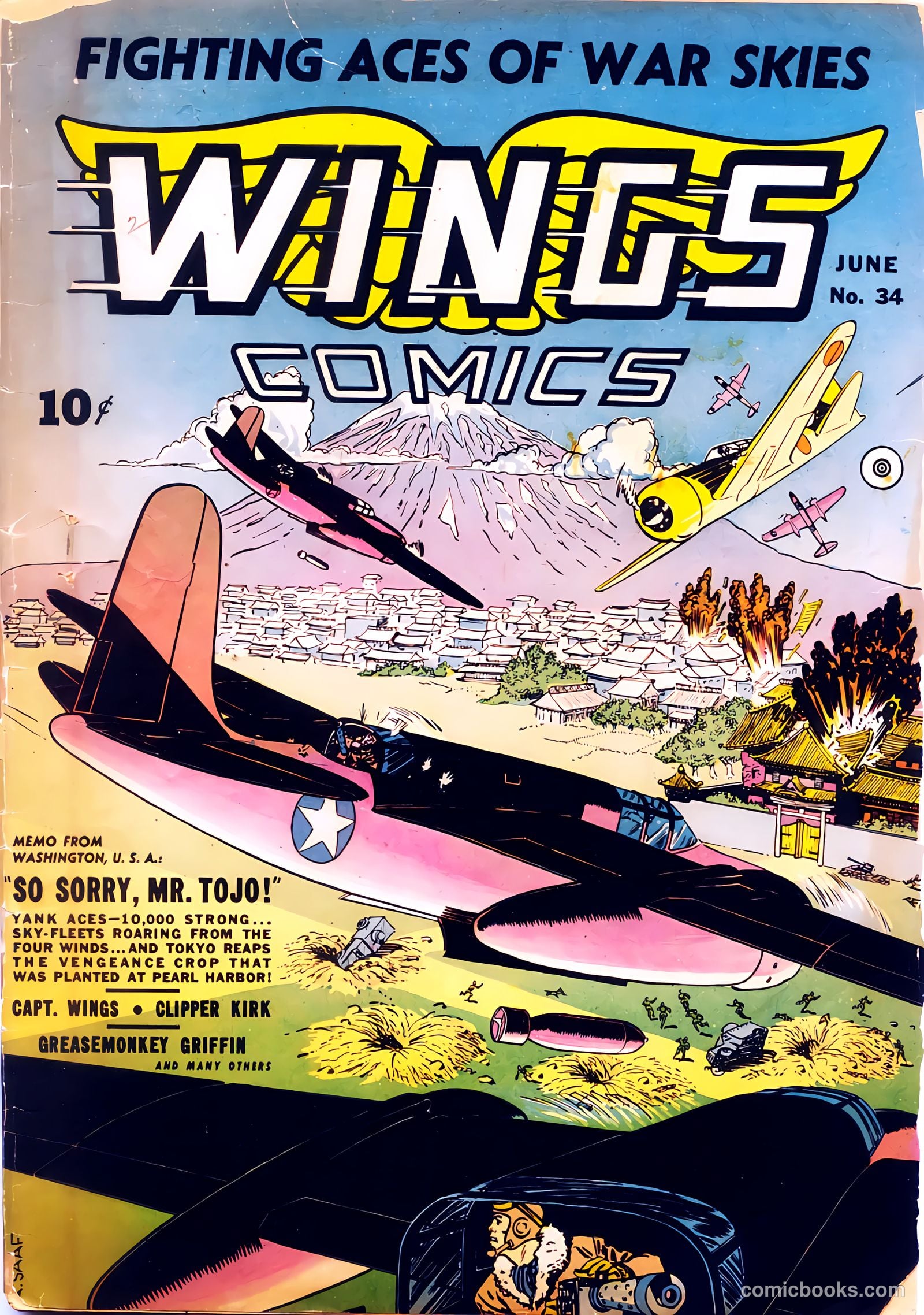 Wings Comics #34