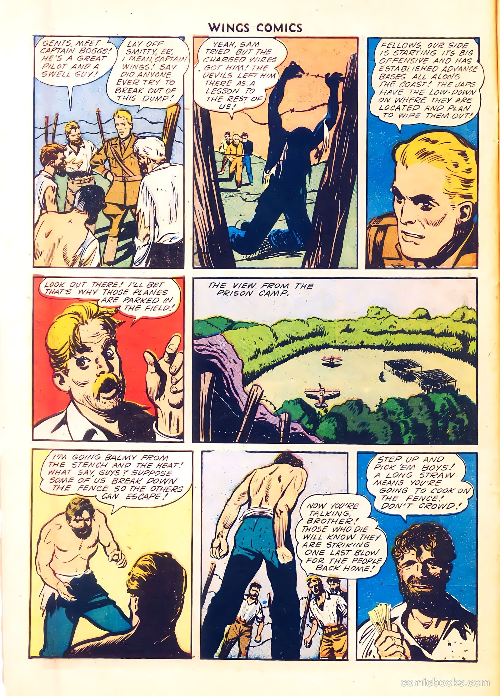 Wings Comics #34 (1943) — page 10 of 59
