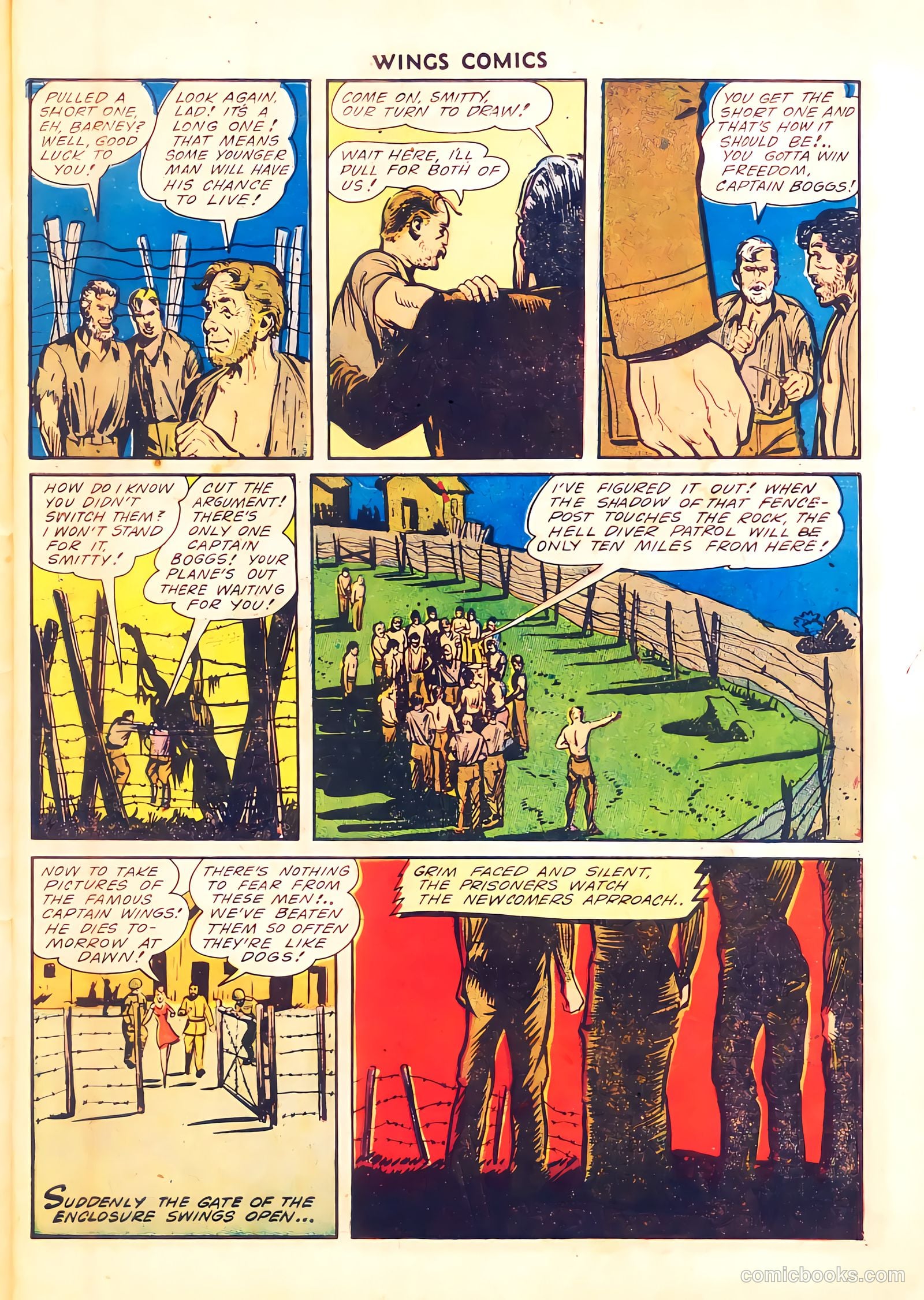 Wings Comics #34 (1943) — page 11 of 59