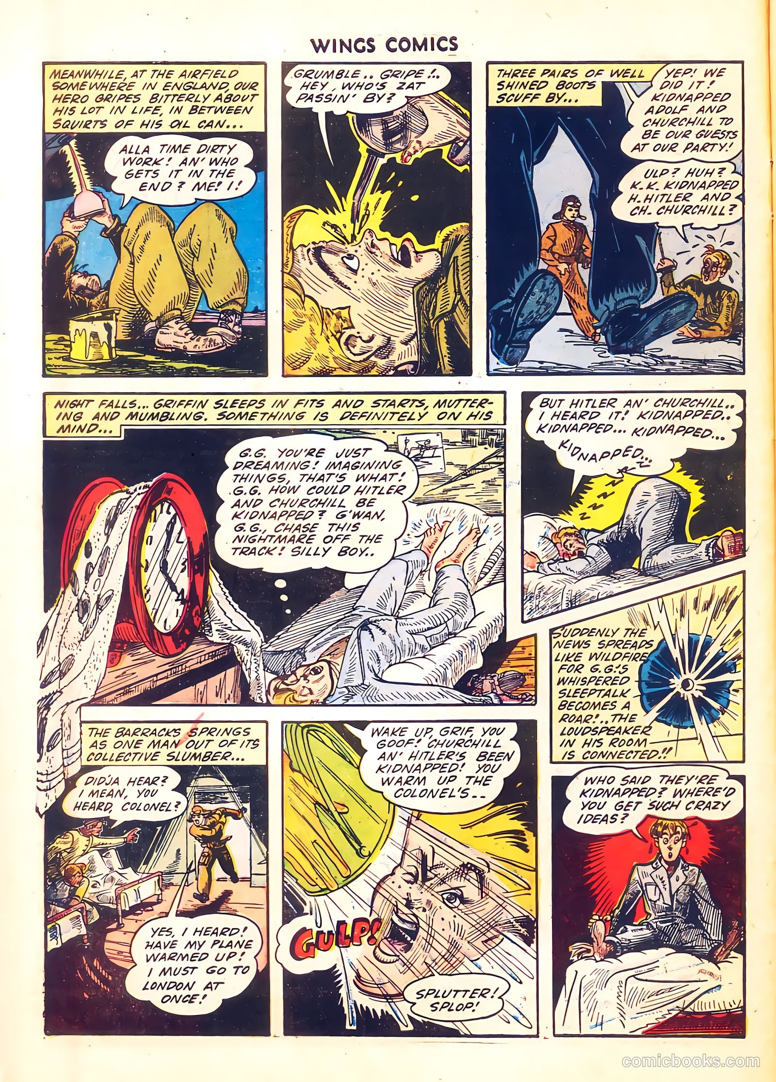 Wings Comics #34 (1943) — page 16 of 59