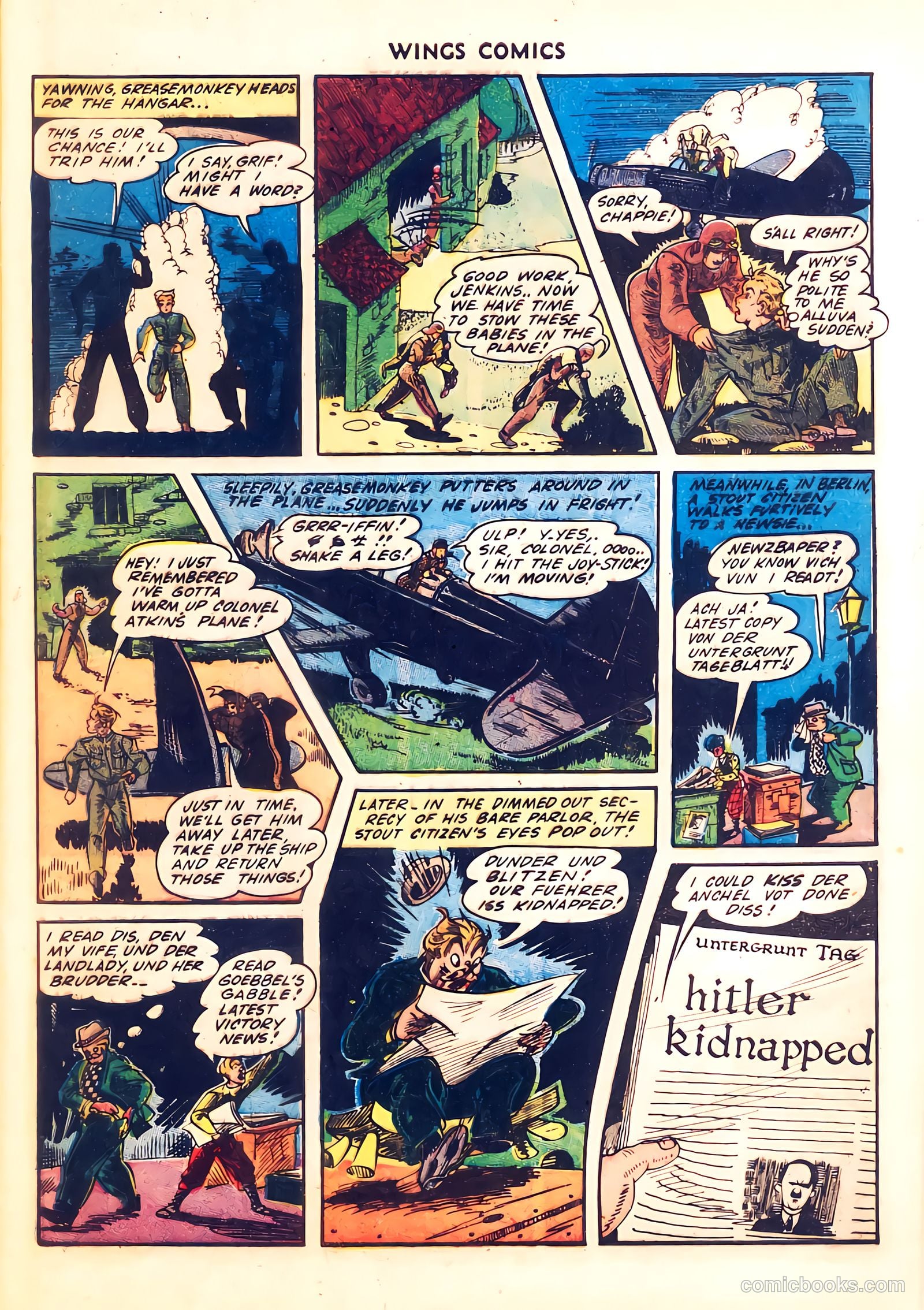Wings Comics #34 (1943) — page 17 of 59